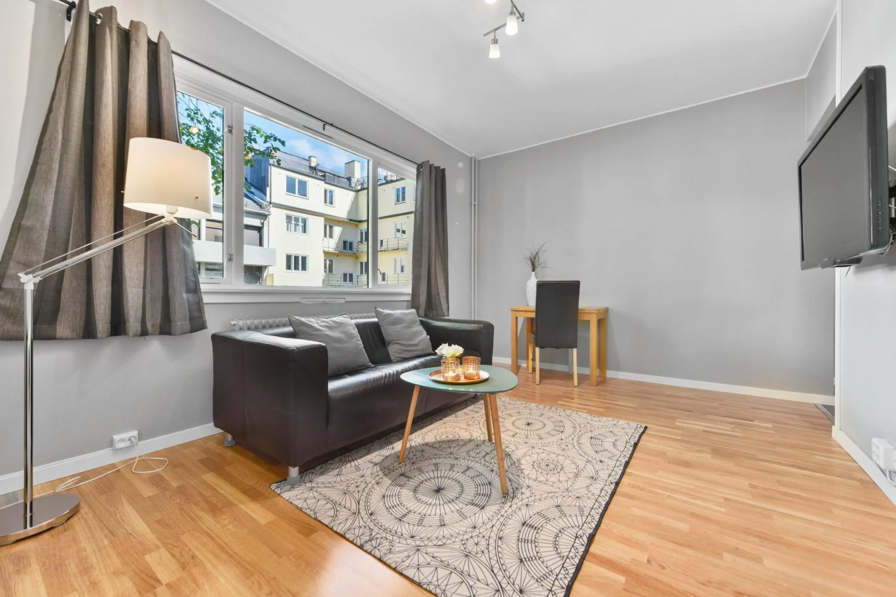 TV and multimedia in Forenom Serviced Apartments Oslo Rosenborg