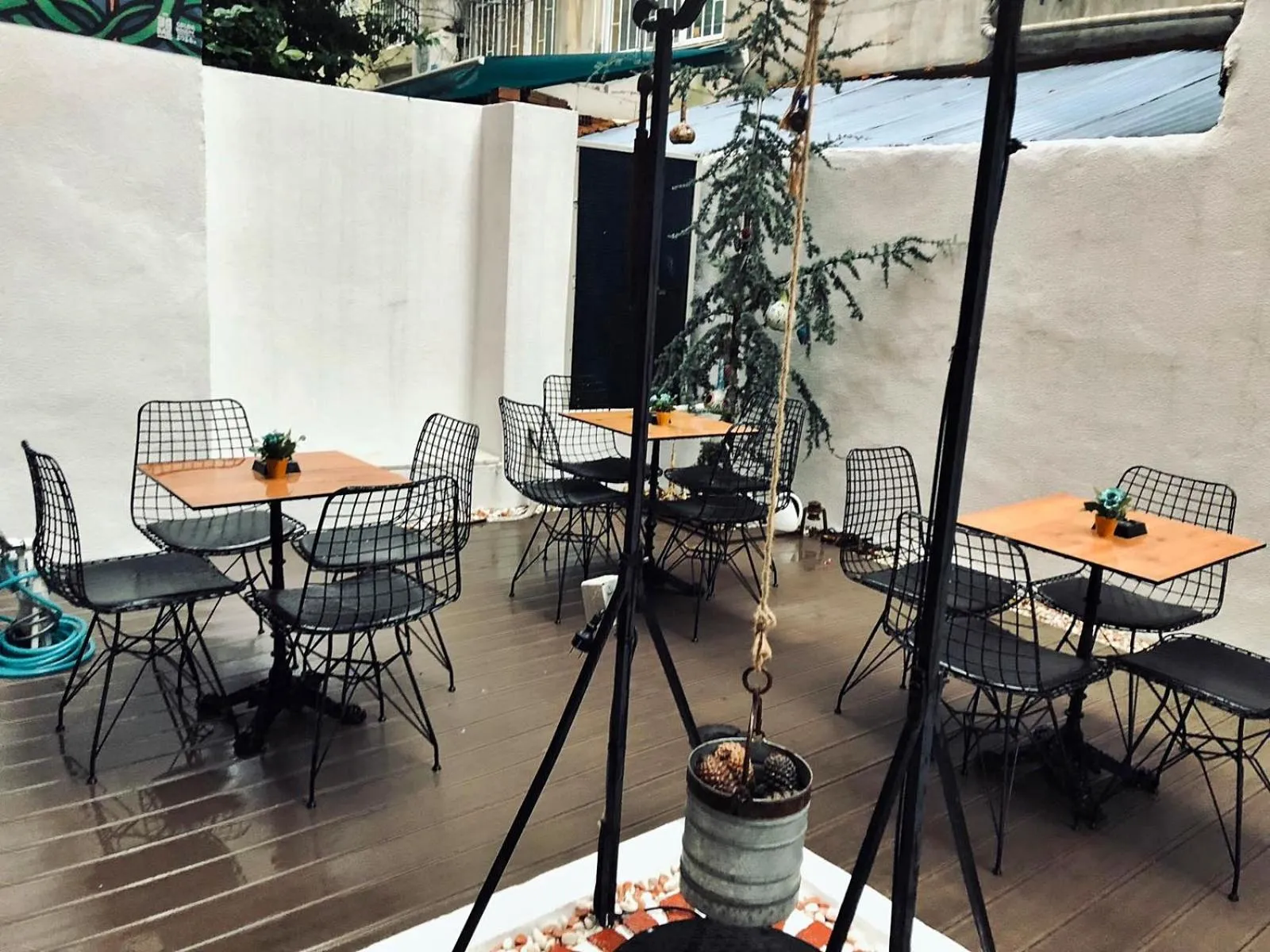 Garden in Belizia Hotel