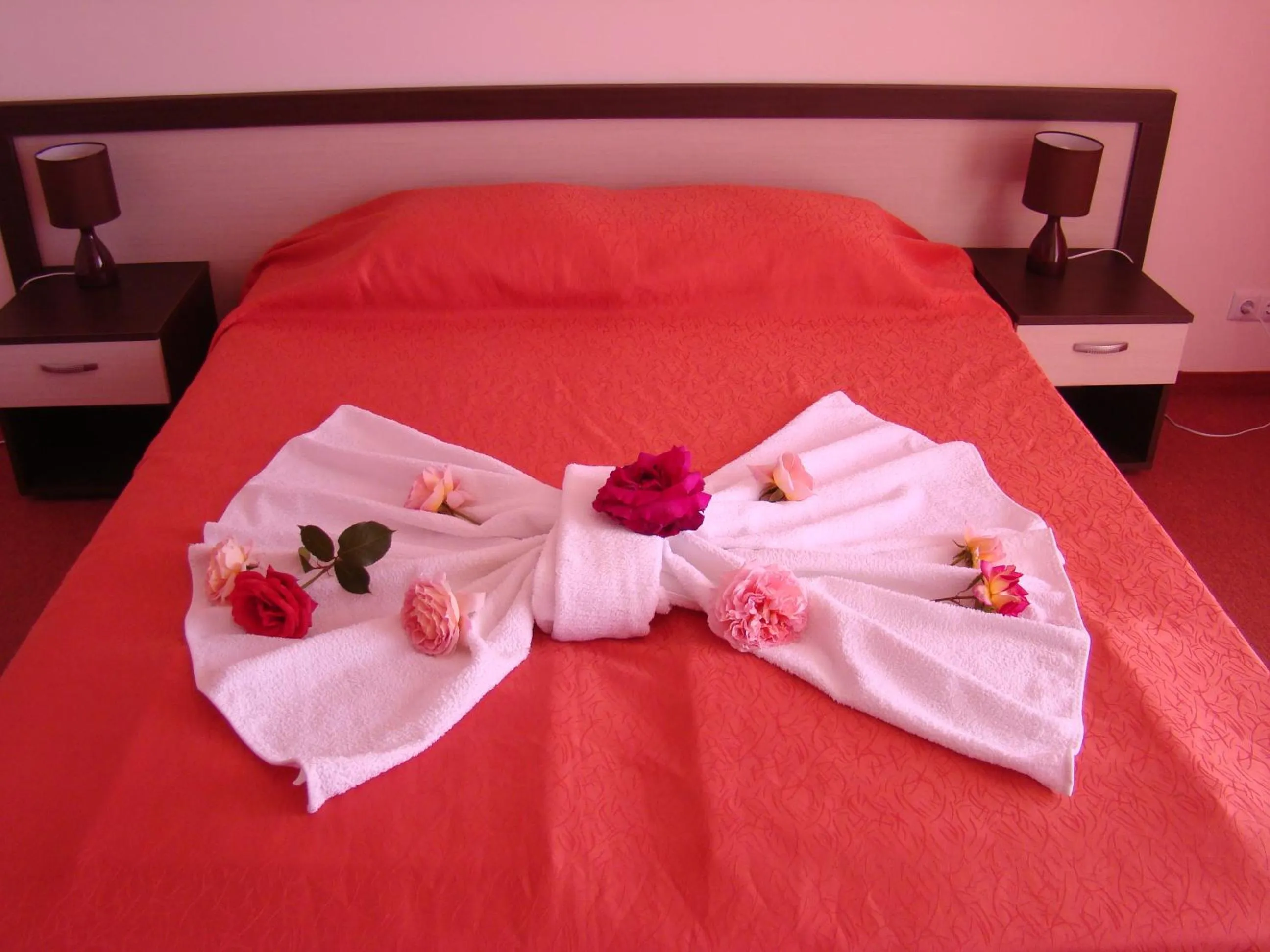 Bed in Hotel Bellisimo