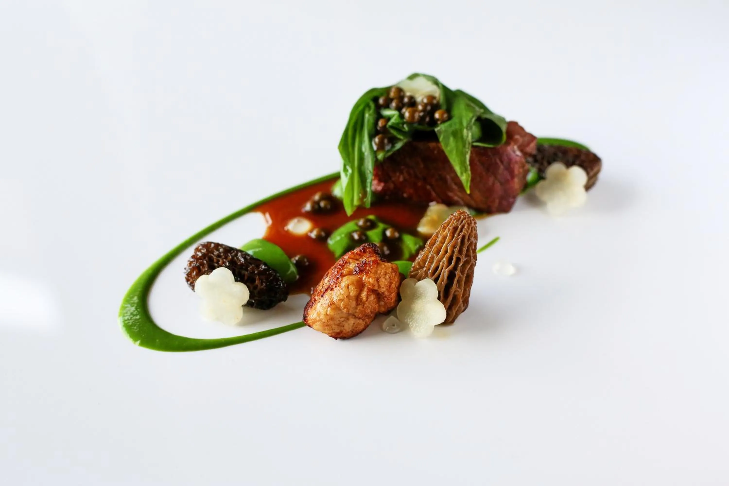 Food close-up in Cliff House Hotel