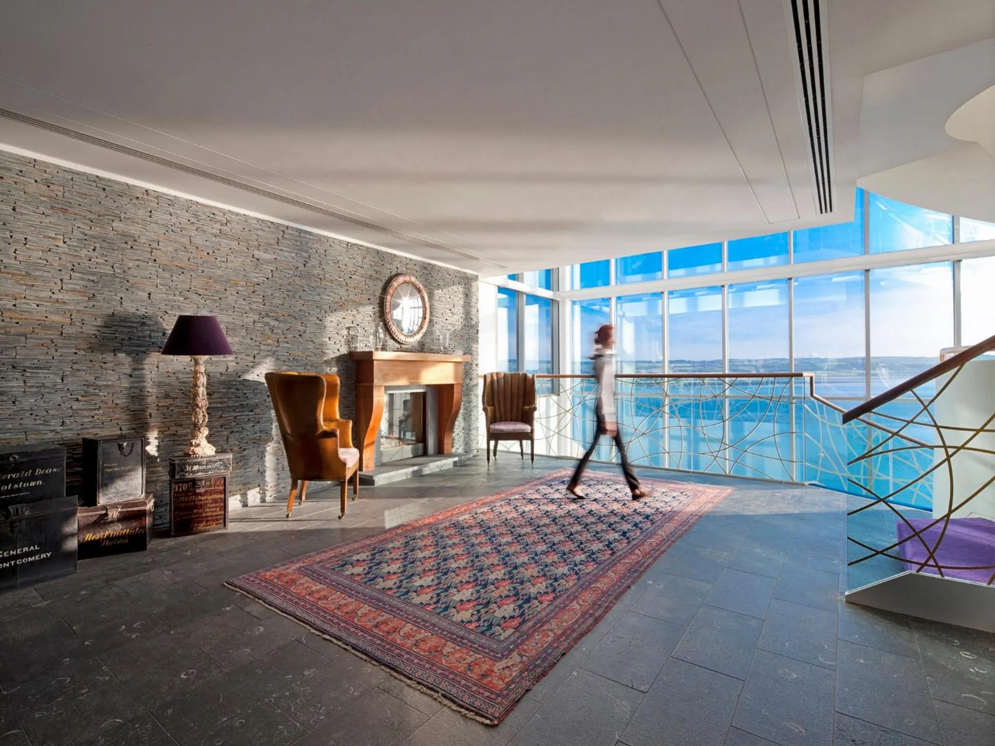 Lobby or reception in Cliff House Hotel
