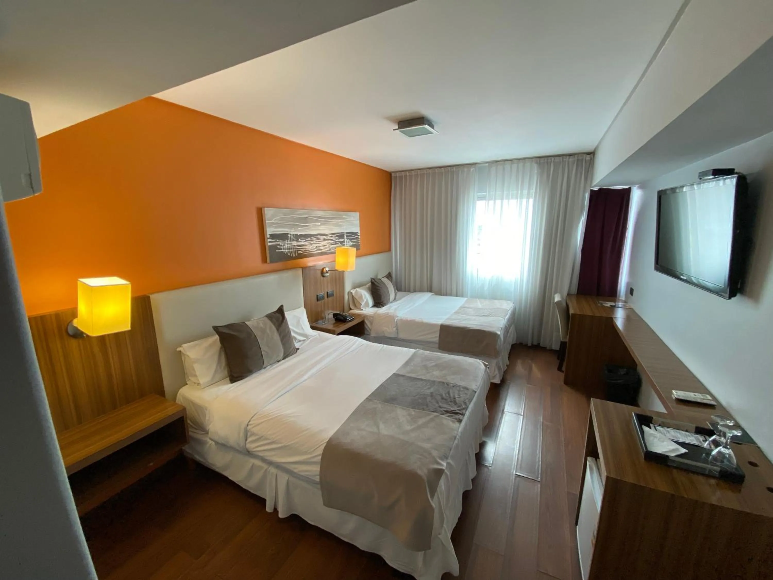 Bedroom, Bed in Hotel Bicentenario Suites & Spa