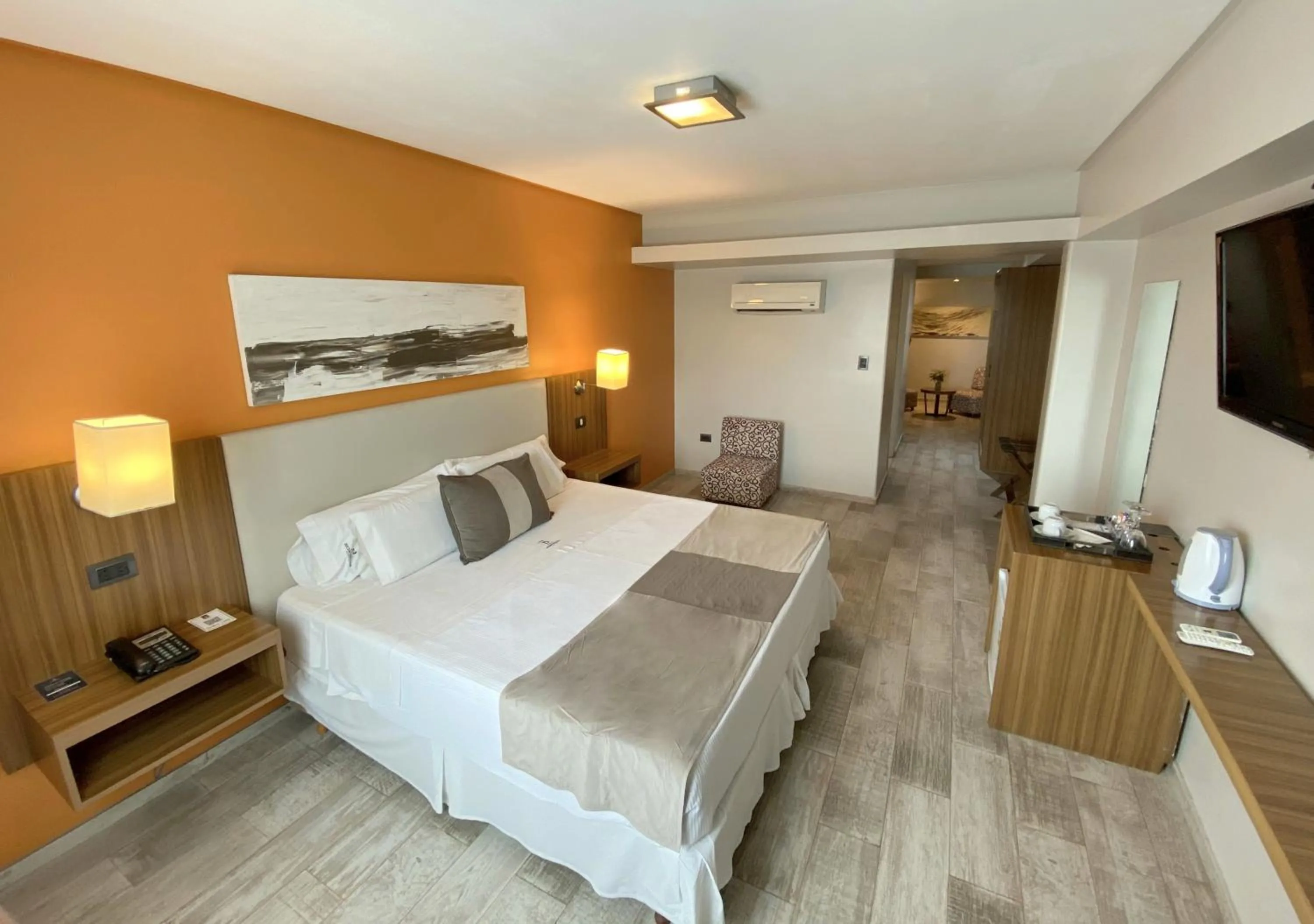 Bedroom, Bed in Hotel Bicentenario Suites & Spa