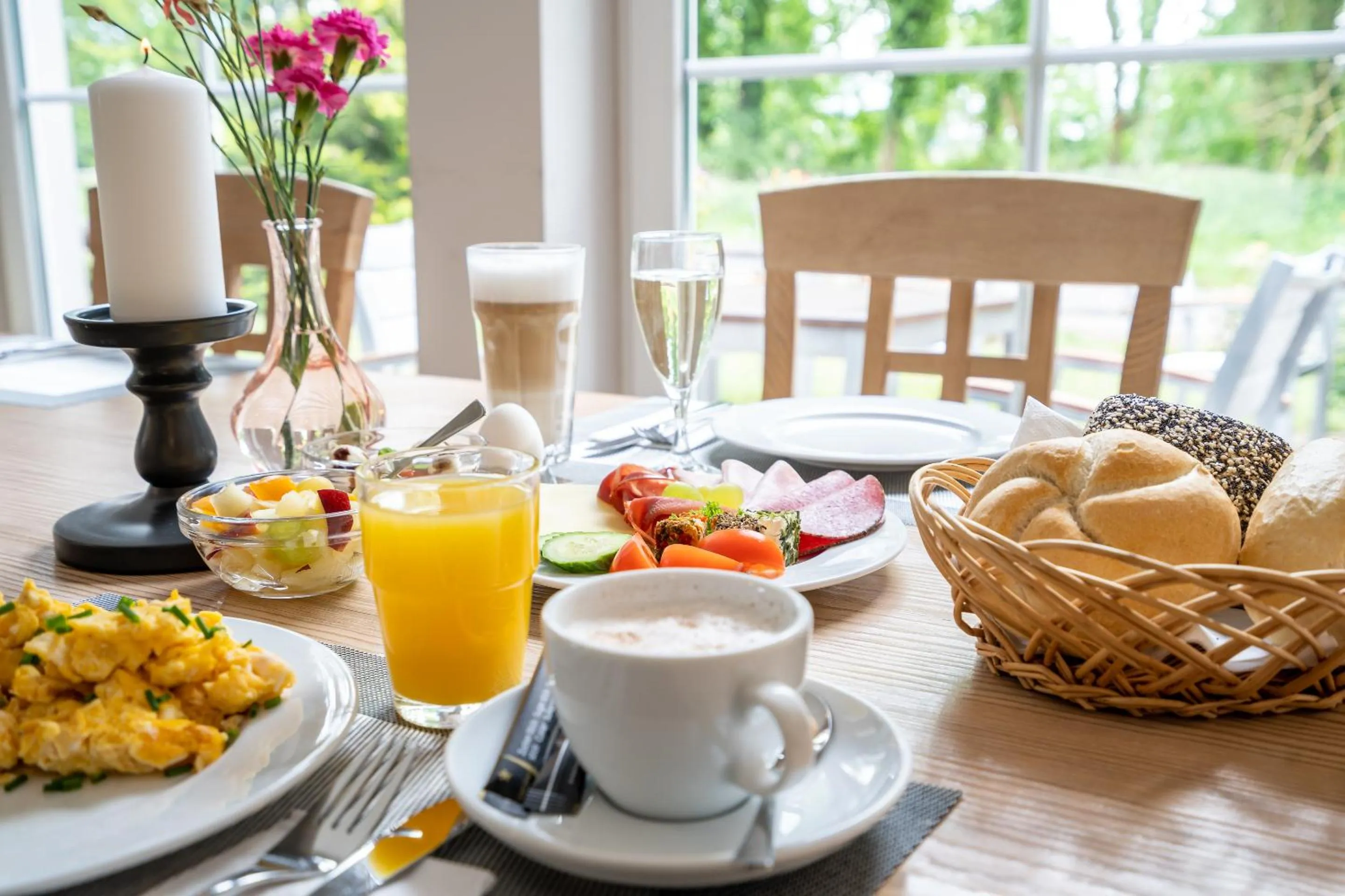 Breakfast in Hotel Müritz-Park