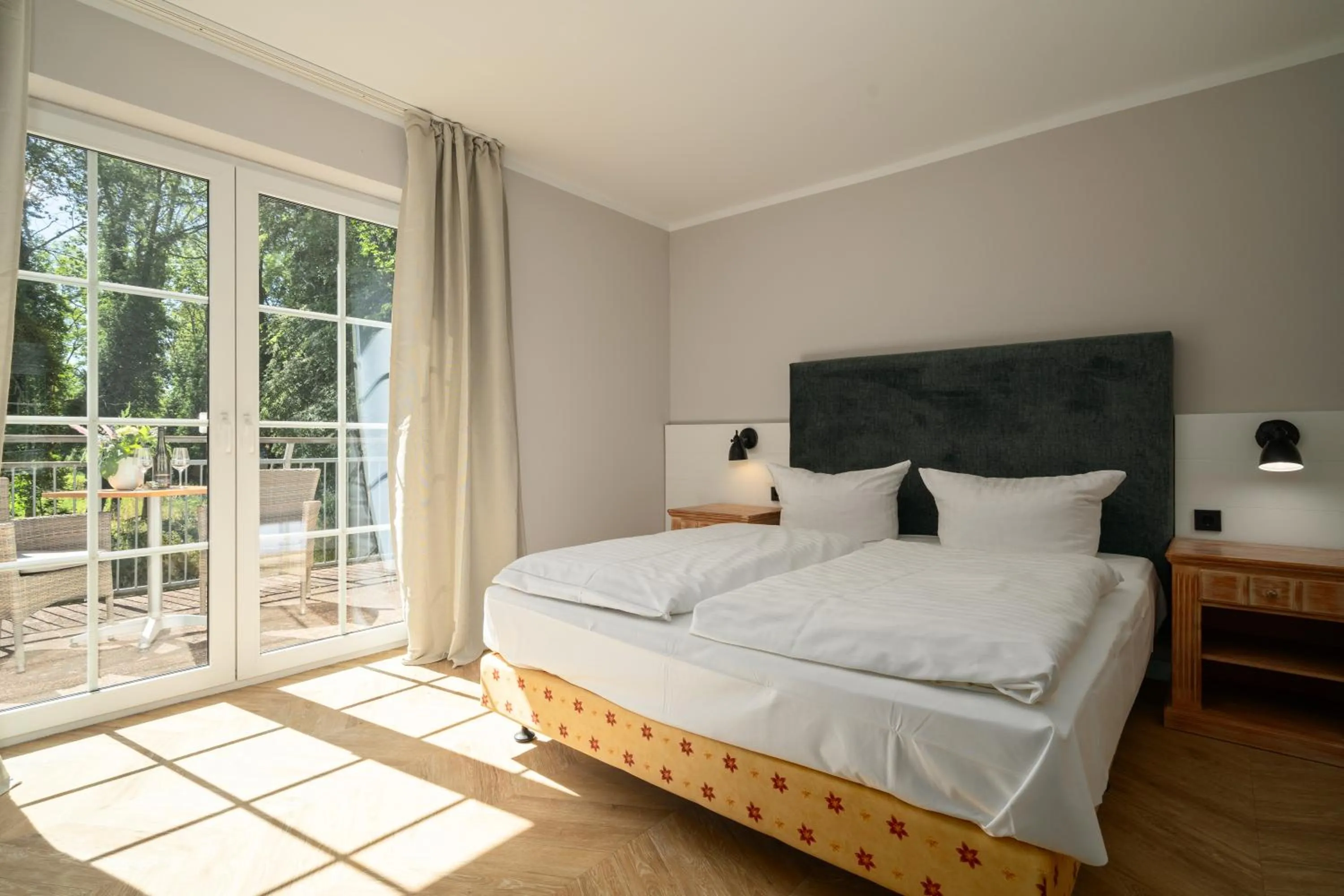 Bed in Hotel Müritz-Park