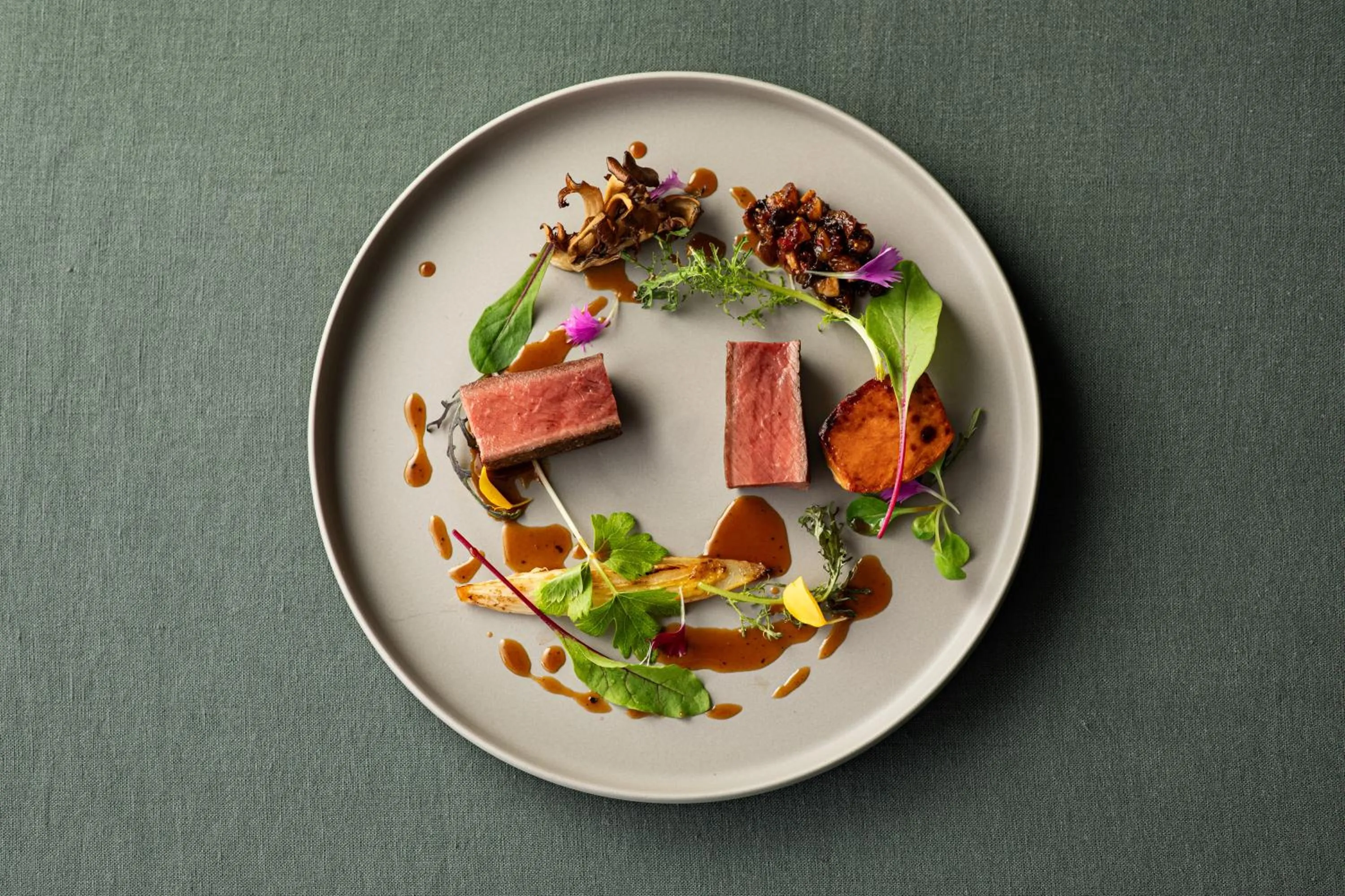 Dinner in Hotel Grand Bach Atami Crescendo