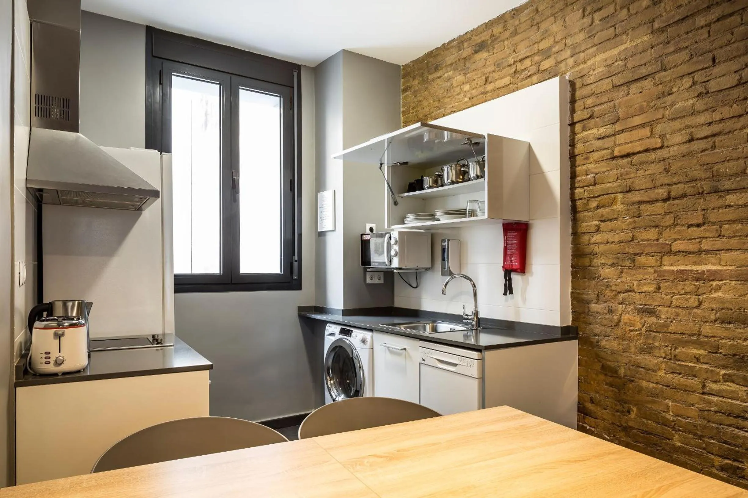 Kitchen or kitchenette in Catalina Suites San Nicolas