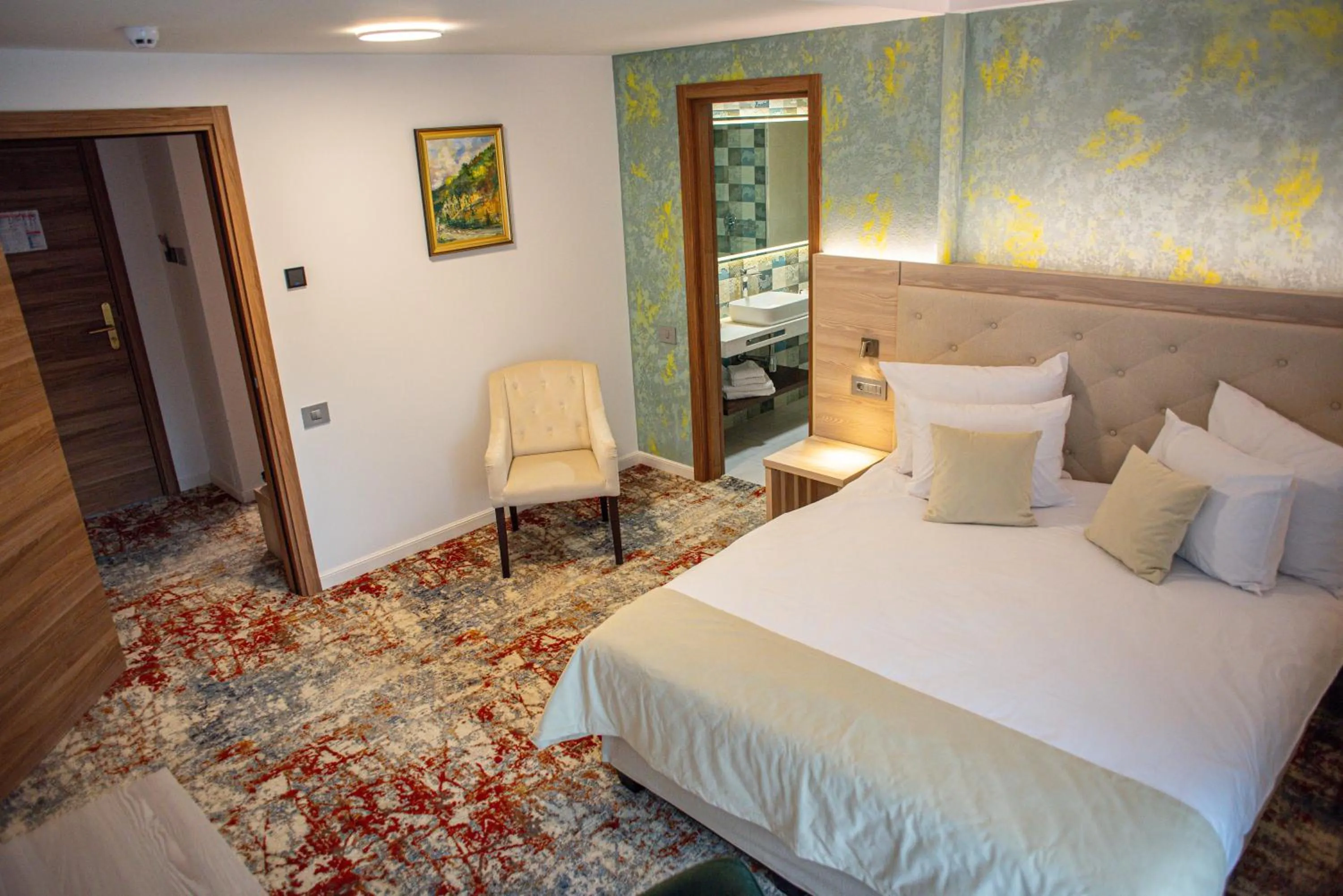 Bedroom, Bed in Hotel Anda