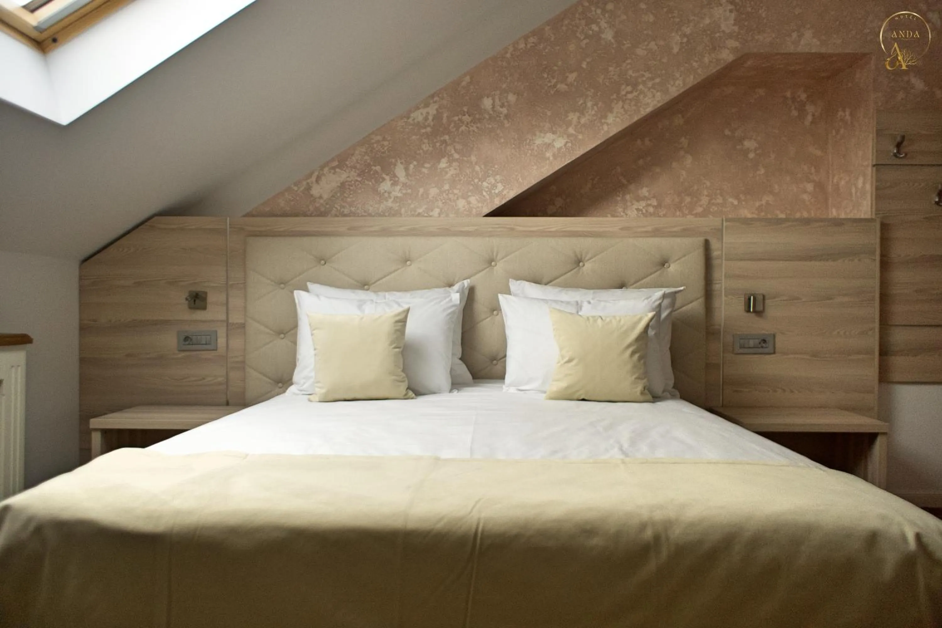 Bedroom, Bed in Hotel Anda