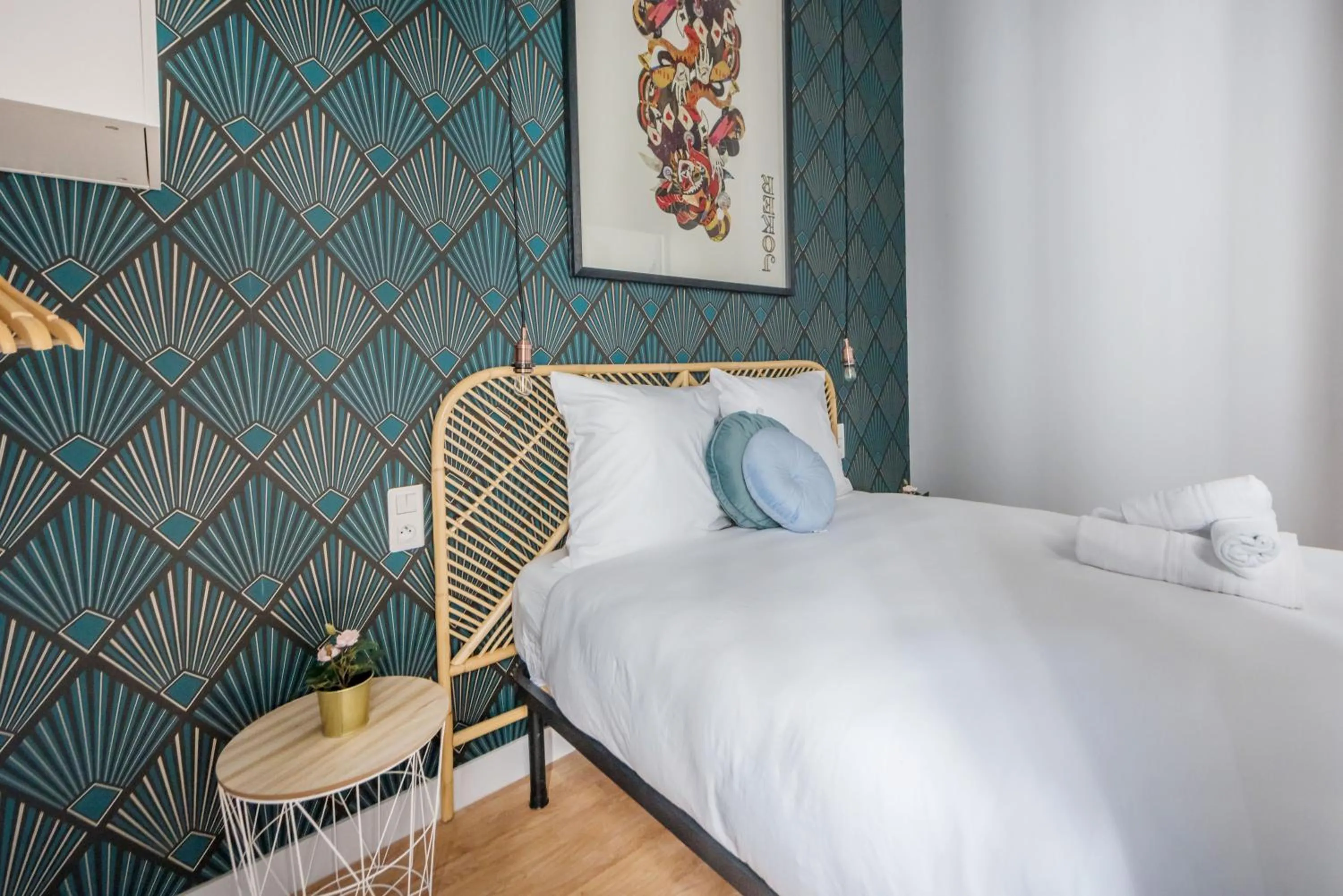 Bedroom, Bed in WS Saint-Lazare - Opera