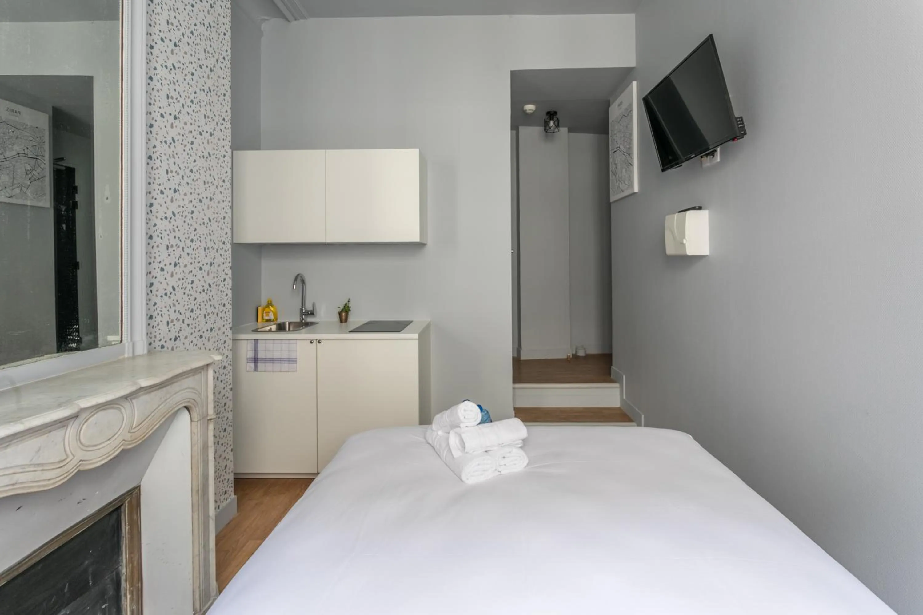 Bedroom, Bed in WS Saint-Lazare - Opera