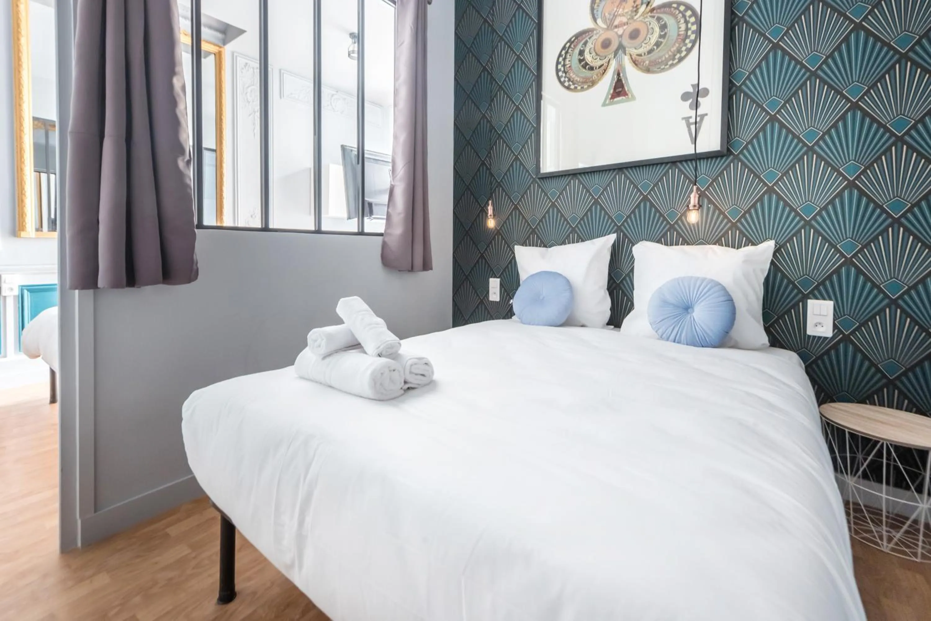 Bedroom, Bed in WS Saint-Lazare - Opera