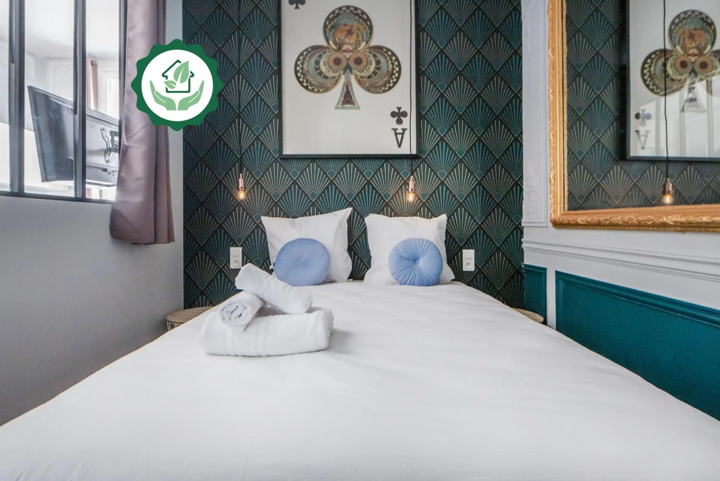 Bedroom, Bed in WS Saint-Lazare - Opera