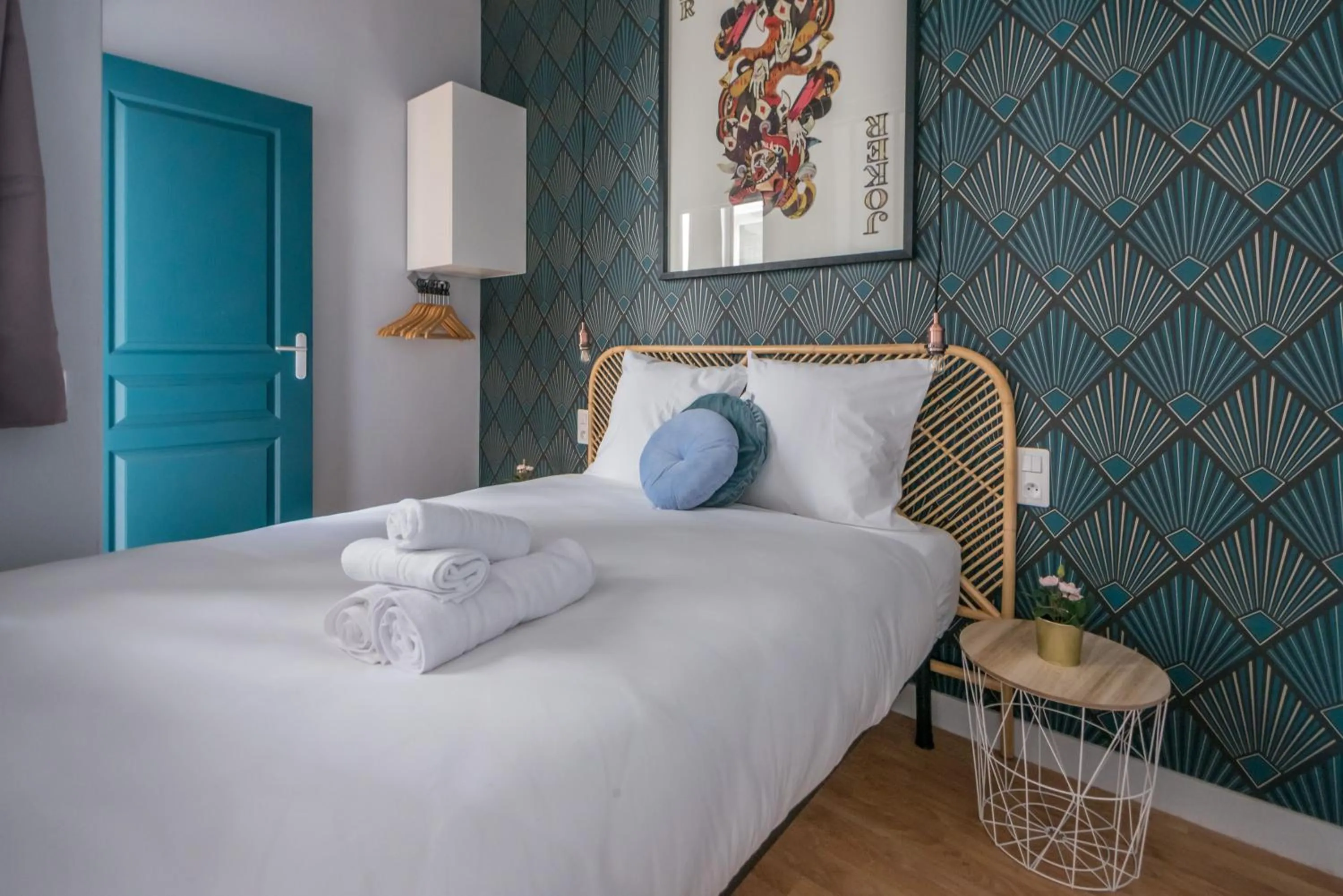 Bedroom, Bed in WS Saint-Lazare - Opera