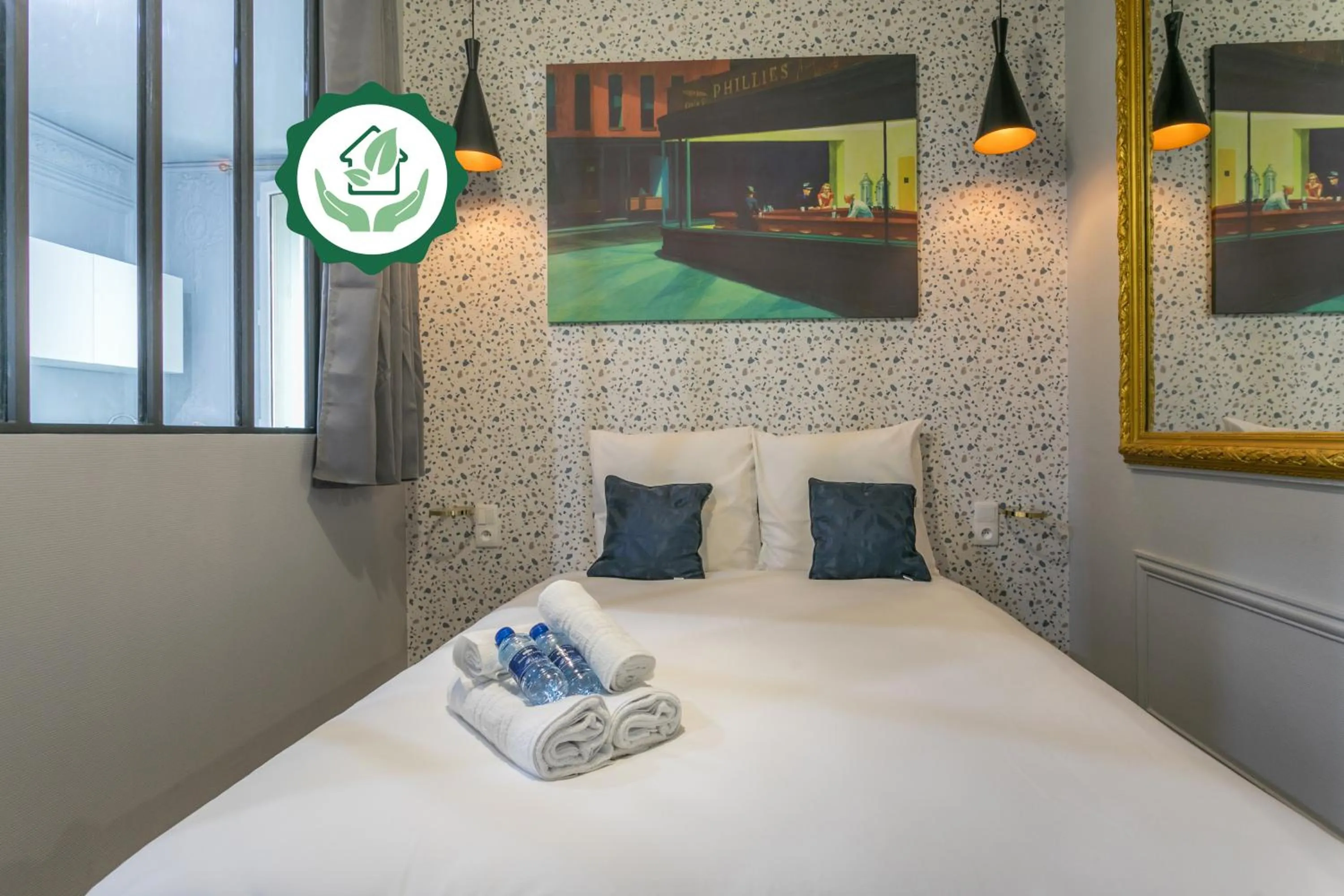 Bedroom, Bed in WS Saint-Lazare - Opera