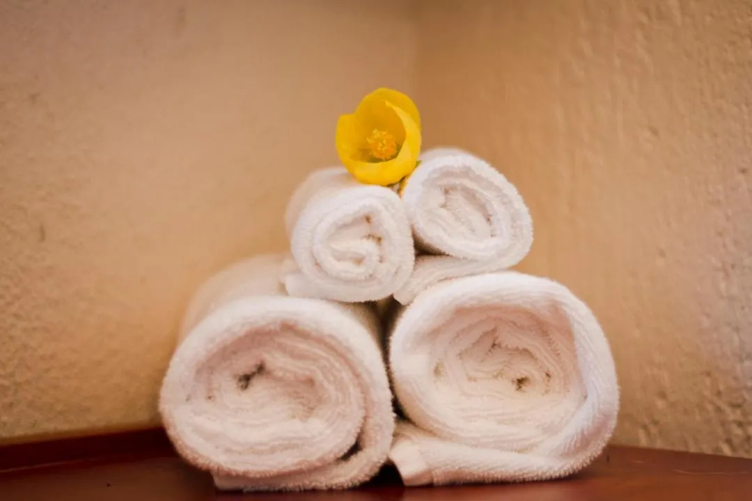 towels in Poas Volcano Lodge