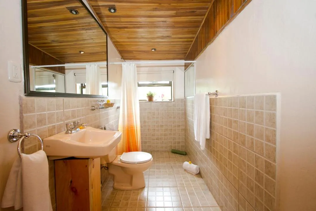 Shower in Poas Volcano Lodge