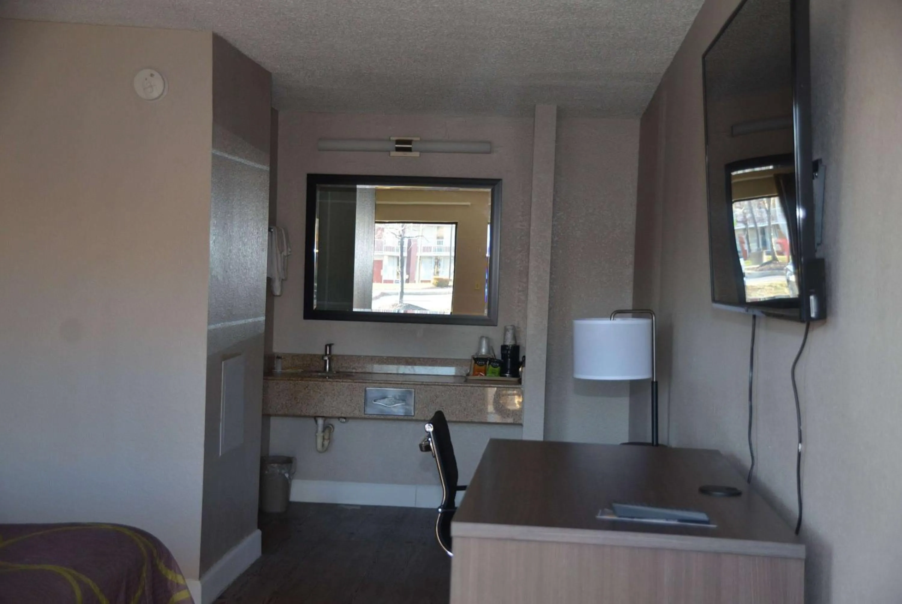 Photo of the whole room in Super 8 by Wyndham Fredericksburg