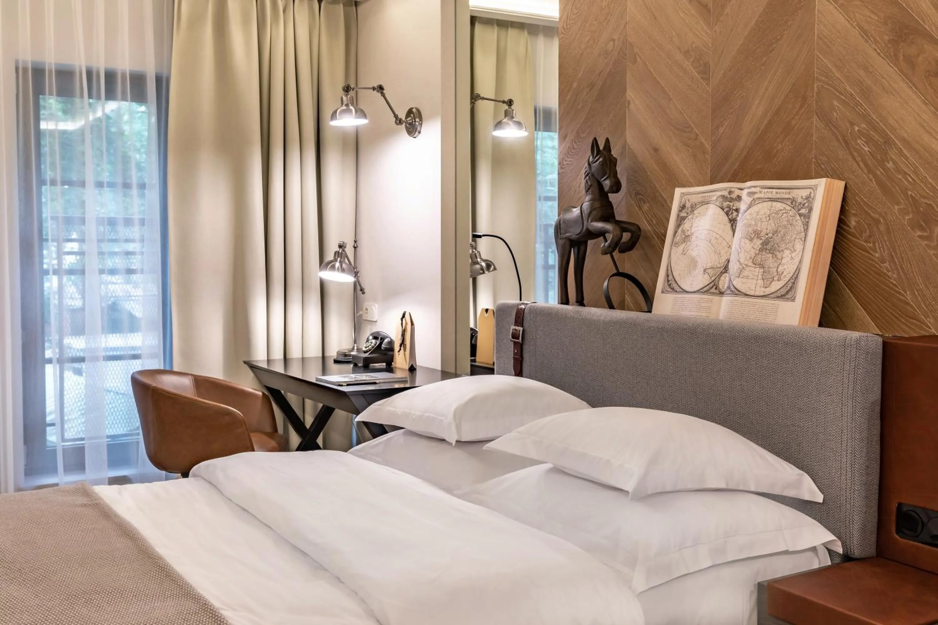 Bed in Hotel Traugutta3