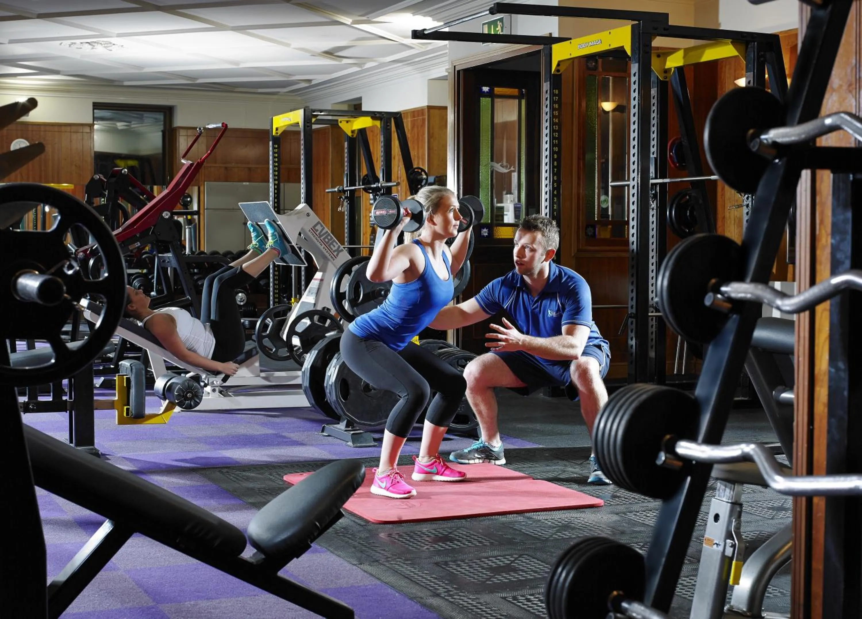 Fitness centre/facilities in Killashee Hotel