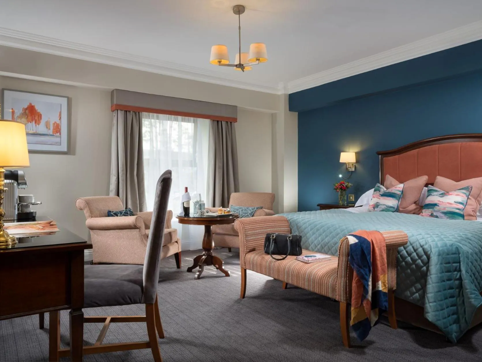 Bed in Killashee Hotel