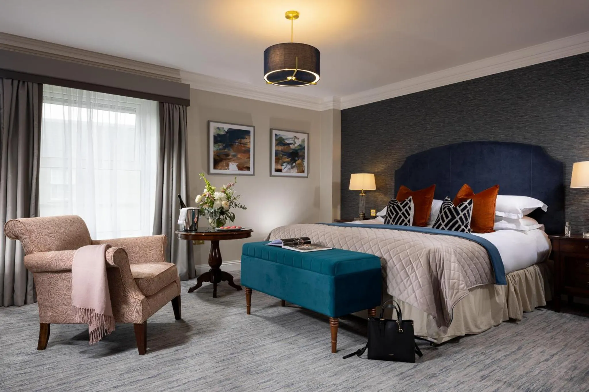 Bed in Killashee Hotel