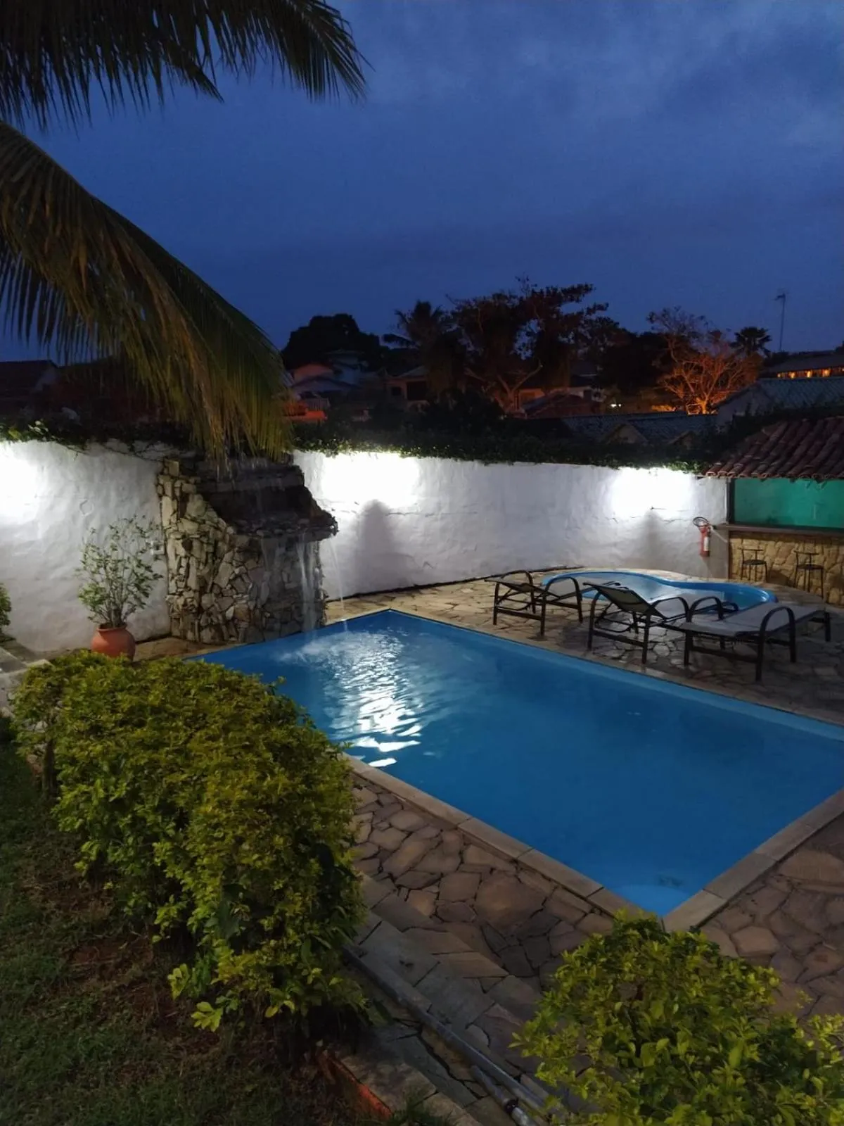 Swimming pool in Pousada Areias Brancas