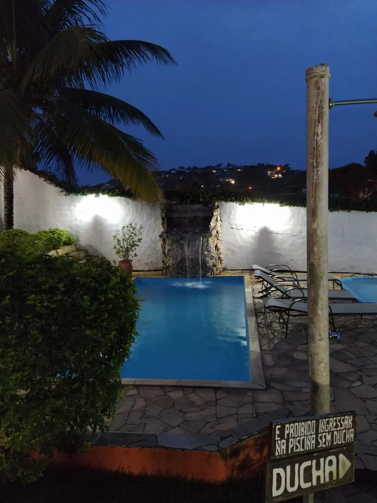 Swimming pool in Pousada Areias Brancas