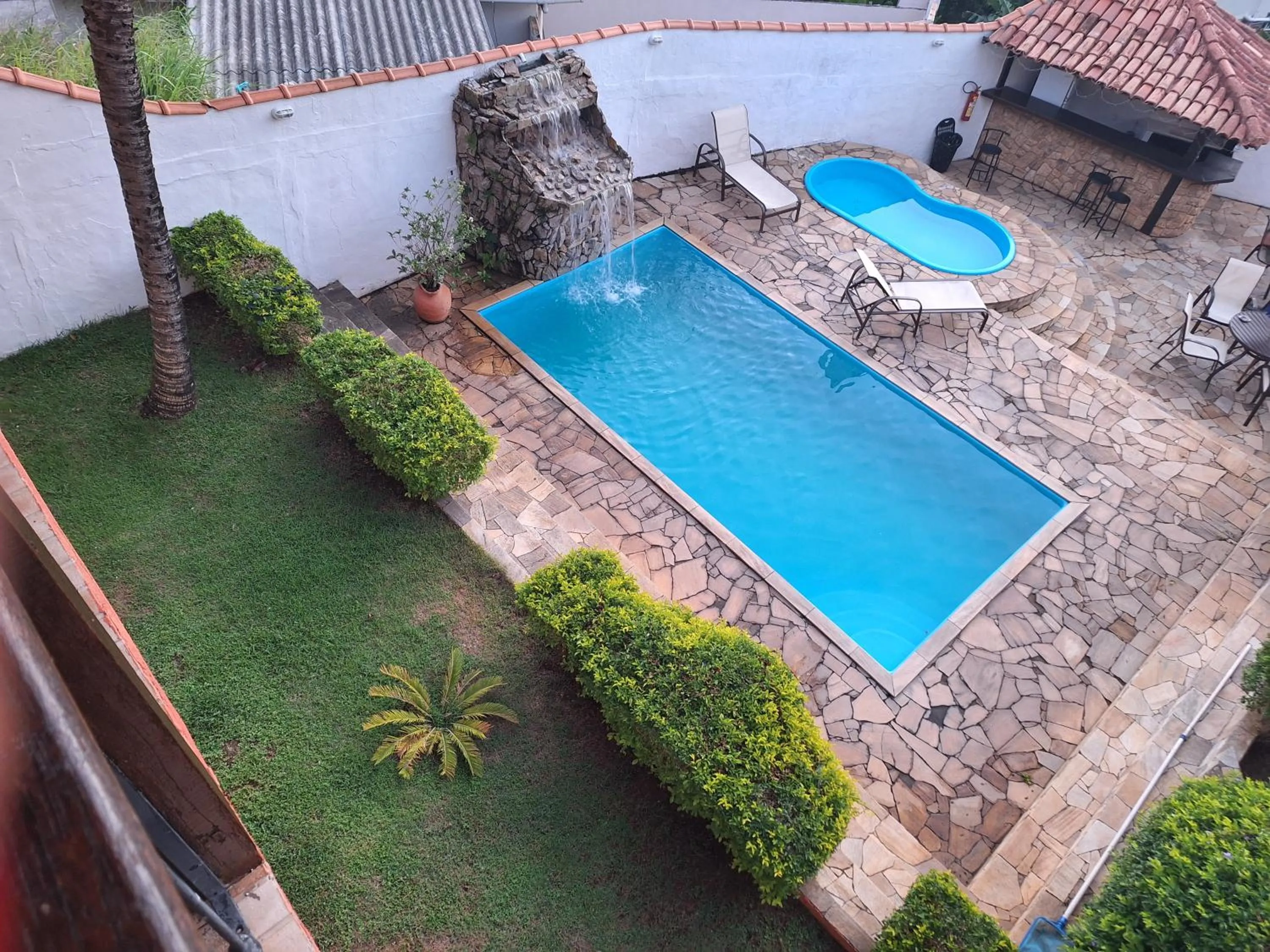 Swimming pool in Pousada Areias Brancas
