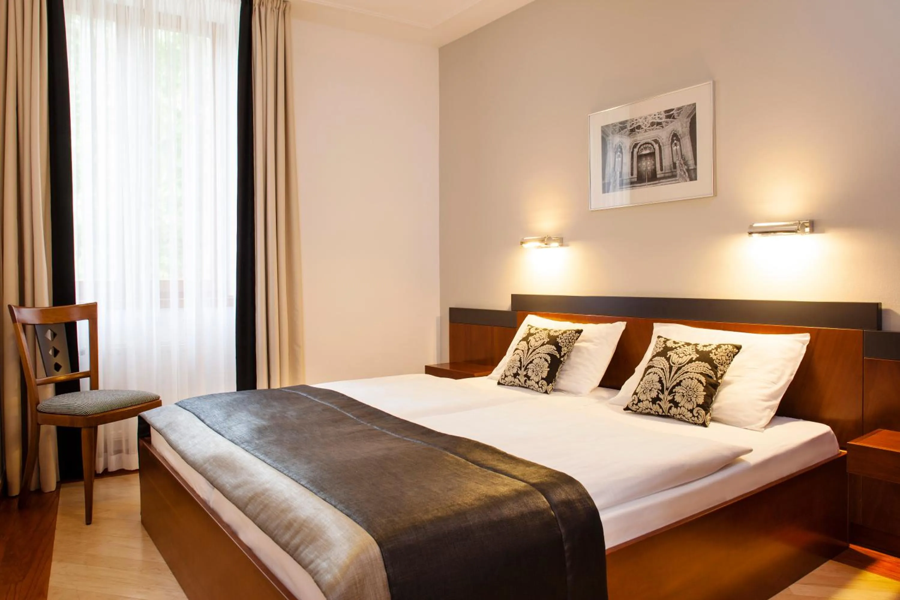 Bedroom, Bed in Hapimag Resort Budapest