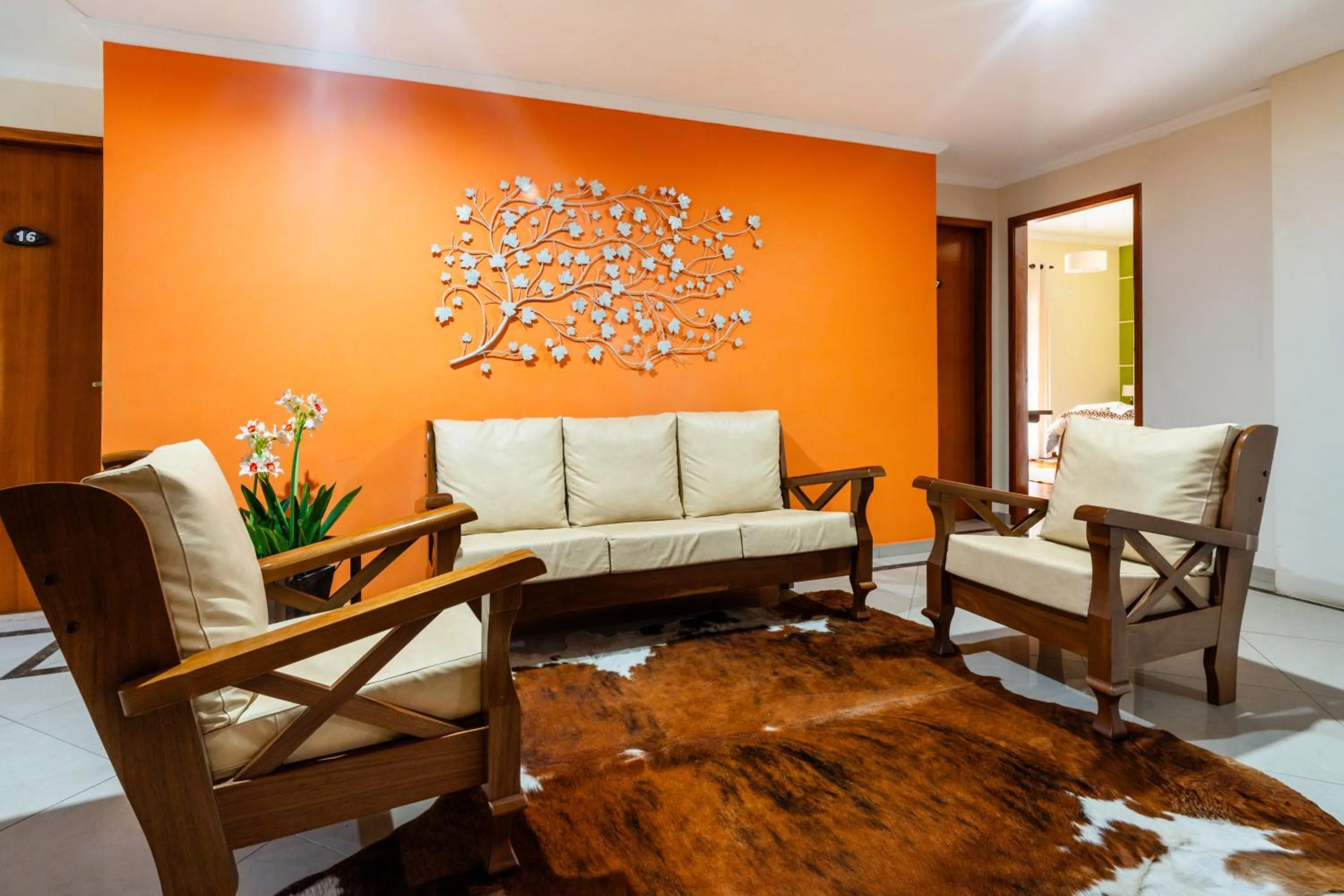 Seating area in Pousada Serra do Jordão by Concavus