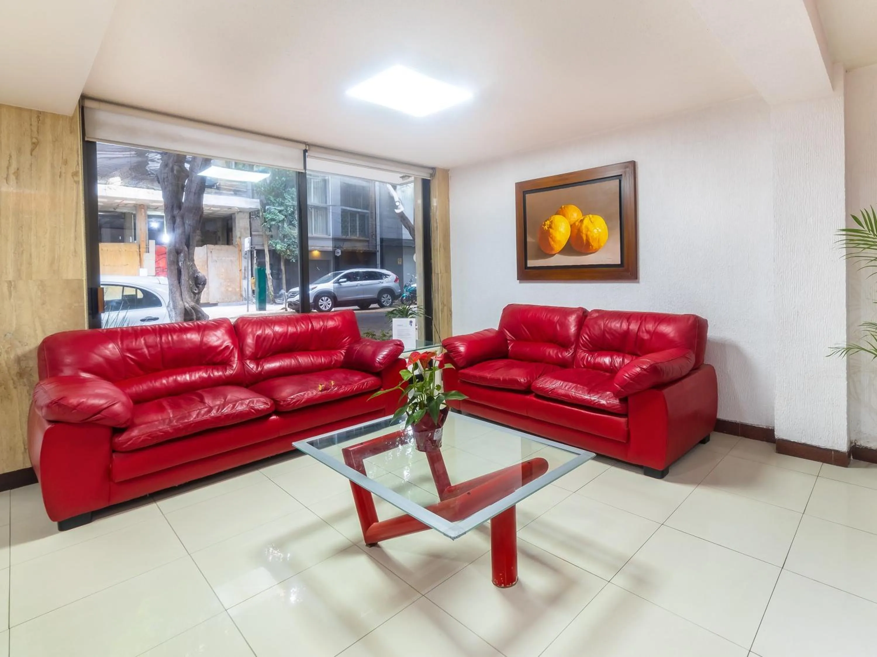 Lobby or reception in Capital O Hotel Suites Marne, Mexico City