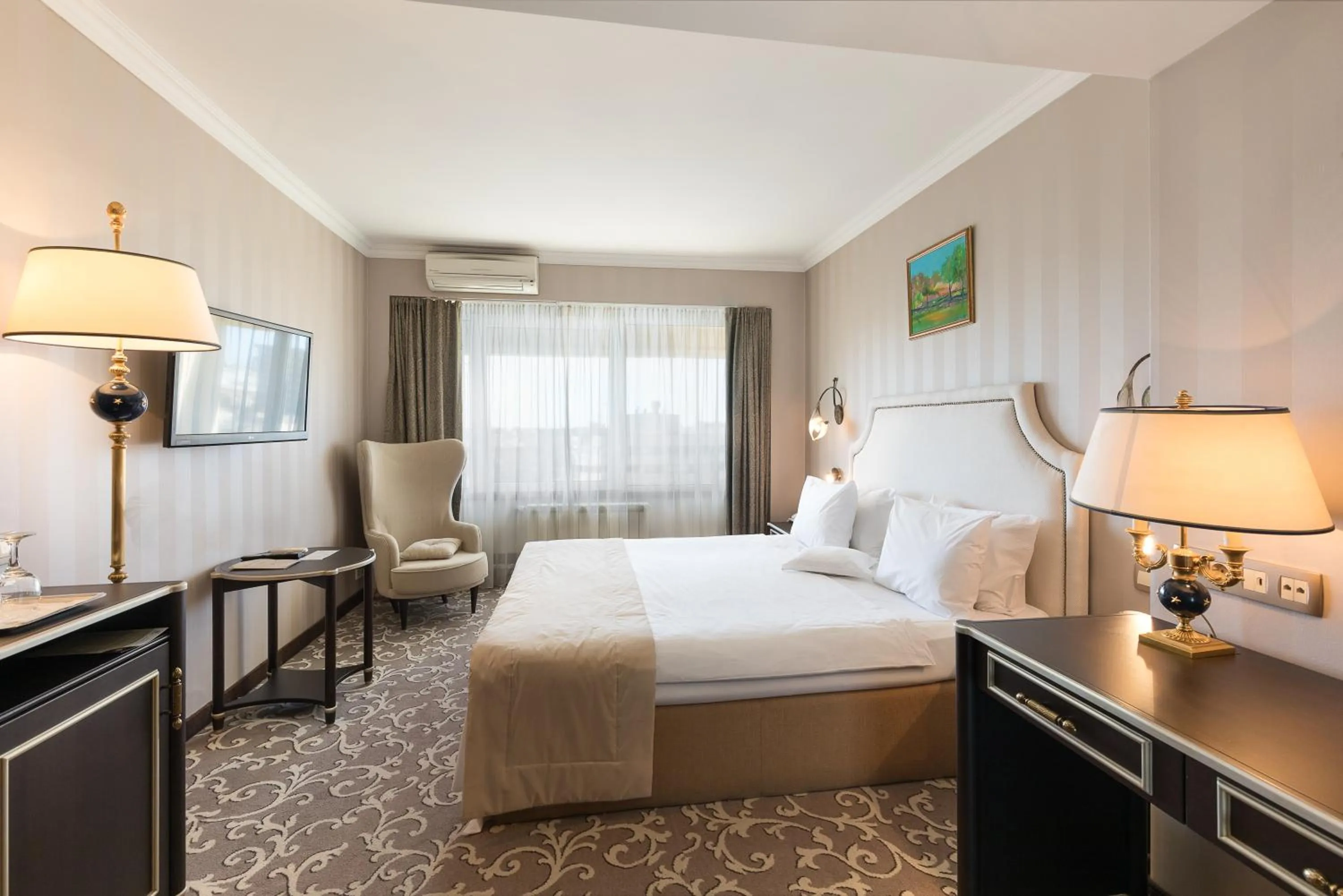 Bed in Hotel Prahova Plaza