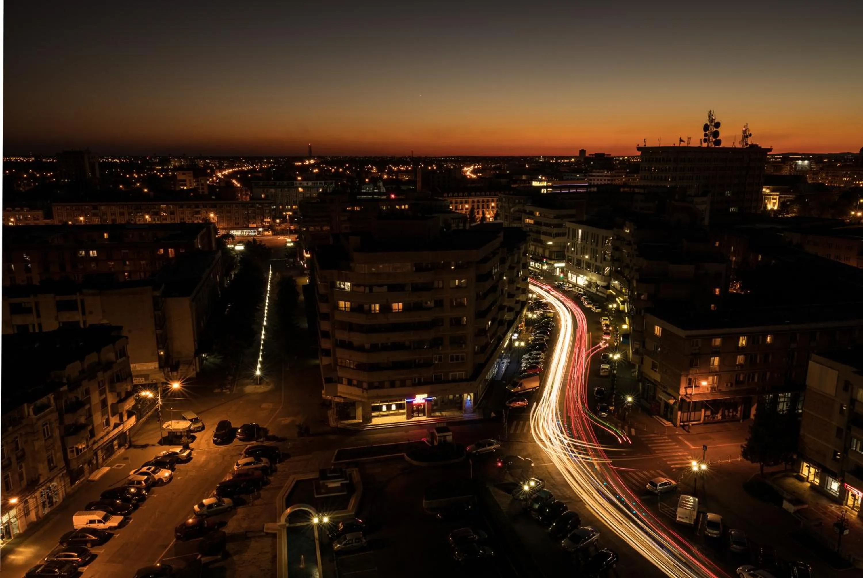 City view in Hotel Prahova Plaza