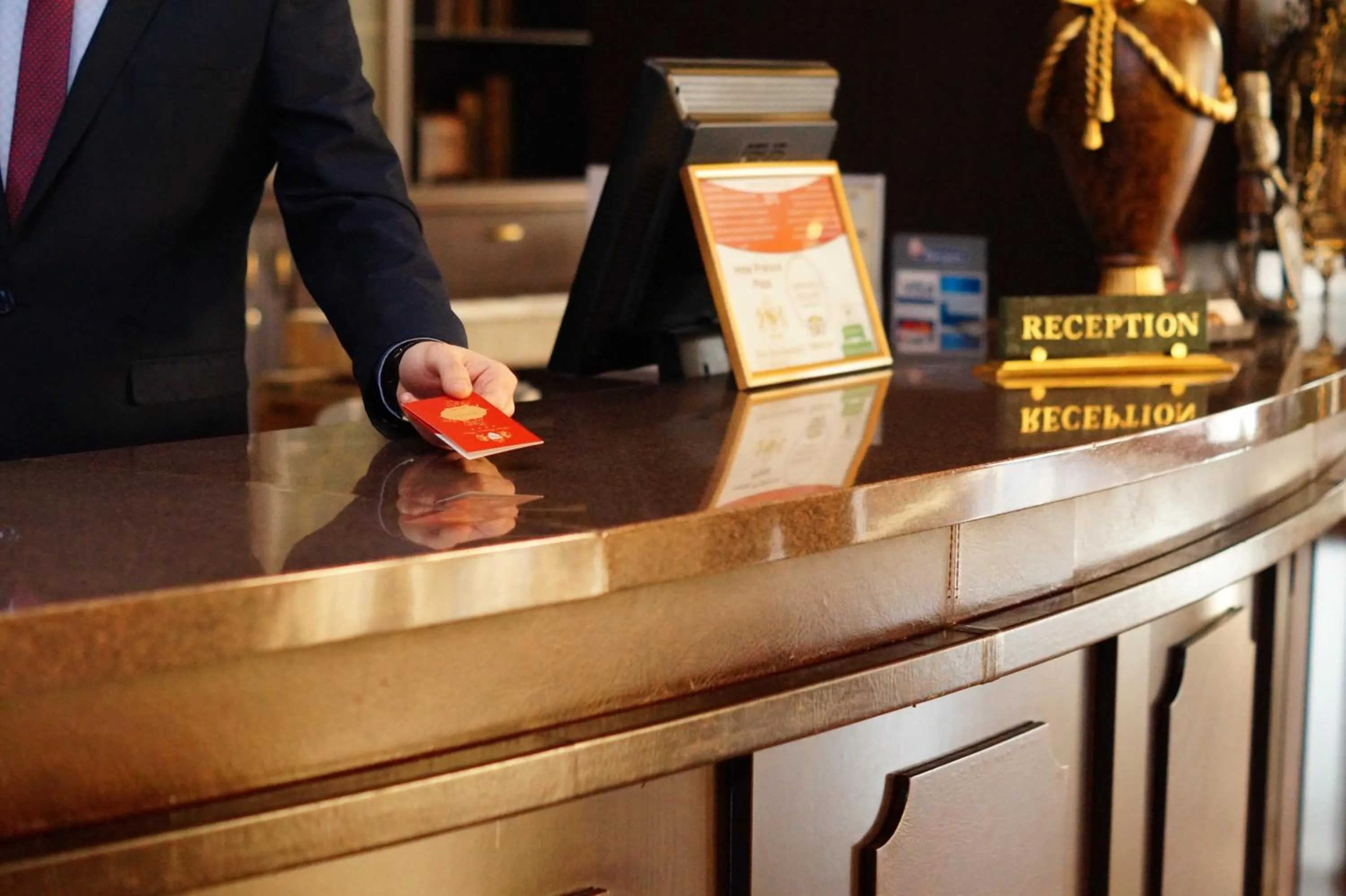 Lobby or reception in Hotel Prahova Plaza