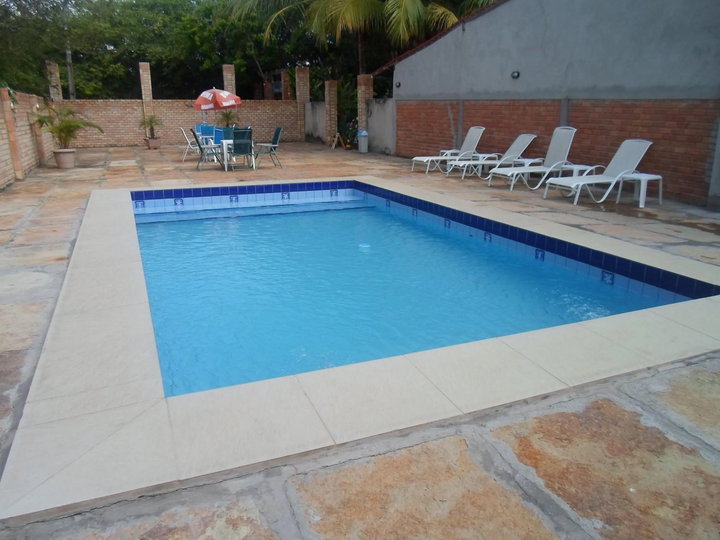 Swimming pool in Hotel Pousada Paraíso das Águas