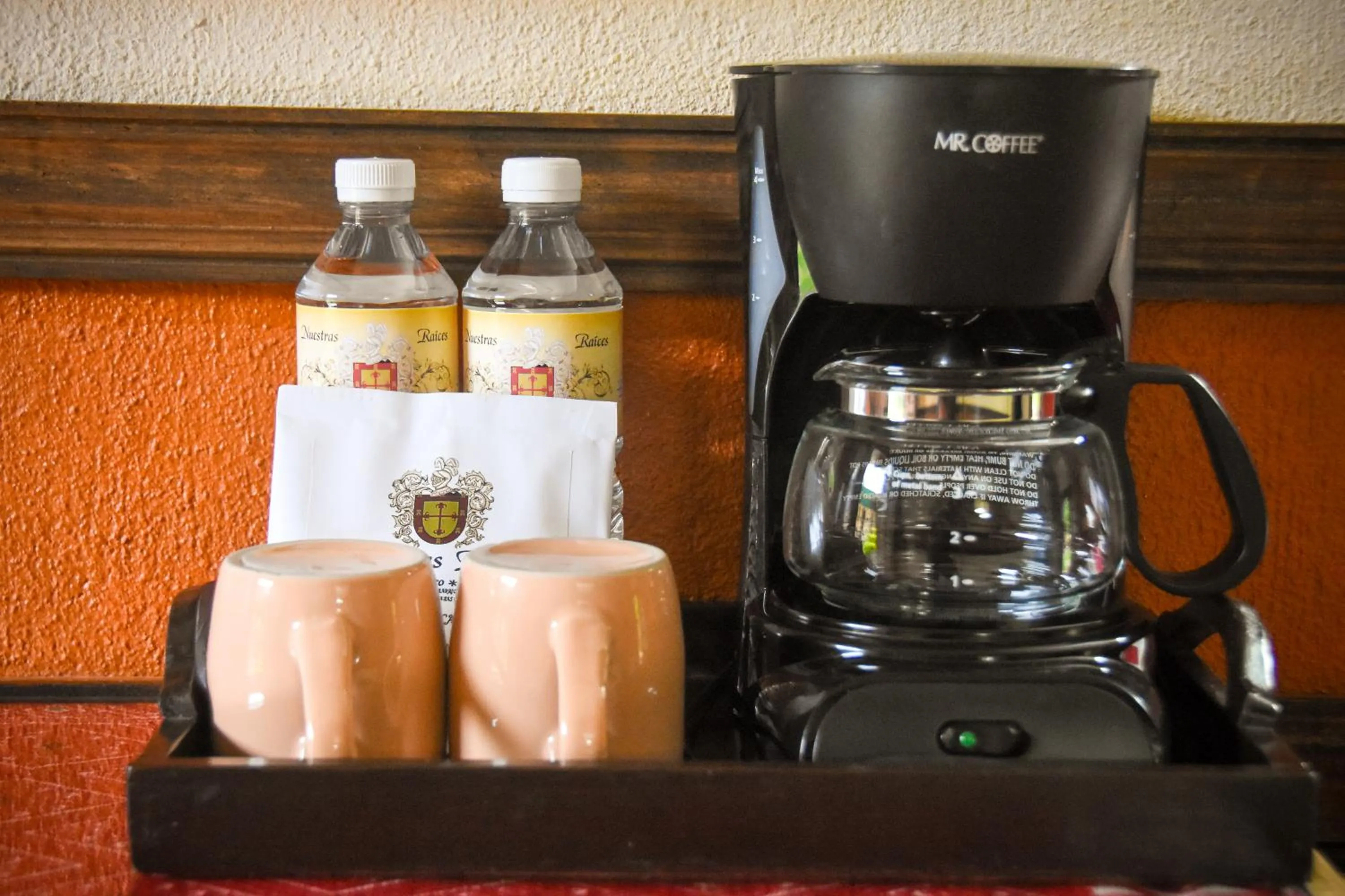 Decorative detail in Nuestras Raíces Hotel - Museo - Restaurante