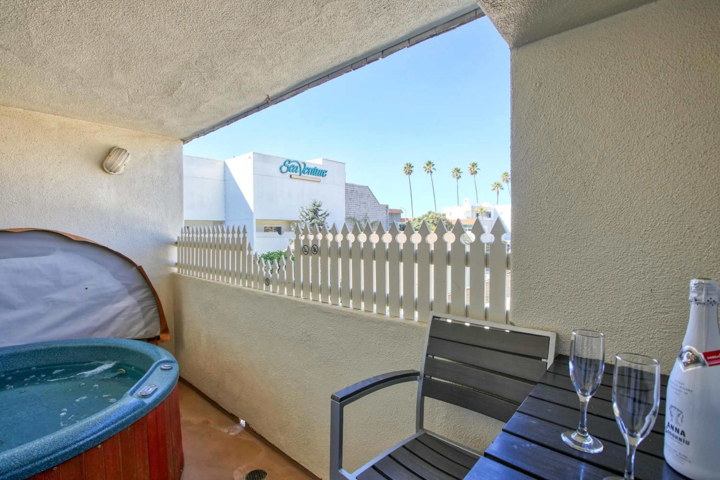 Hot Tub in SeaVenture Beach Hotel