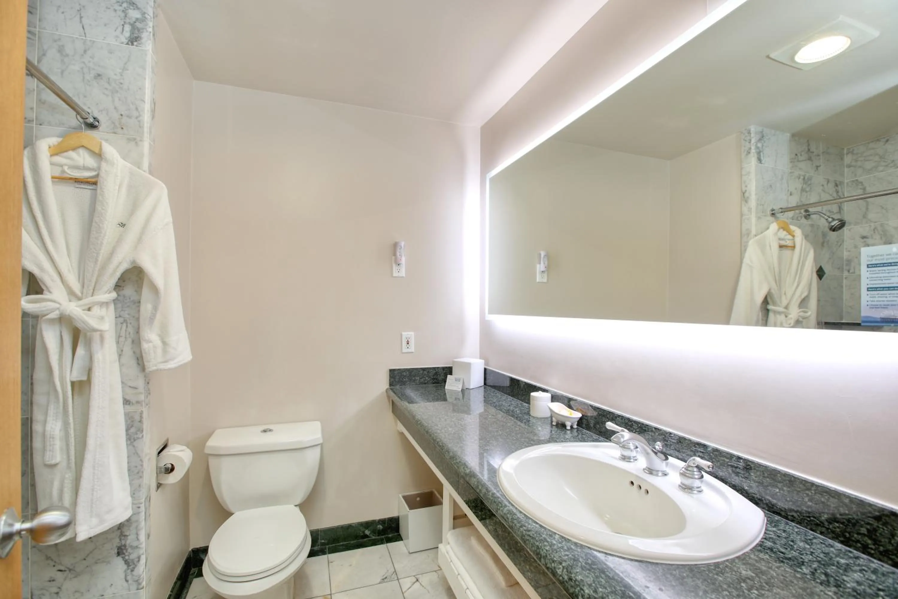 Bathroom in SeaVenture Beach Hotel