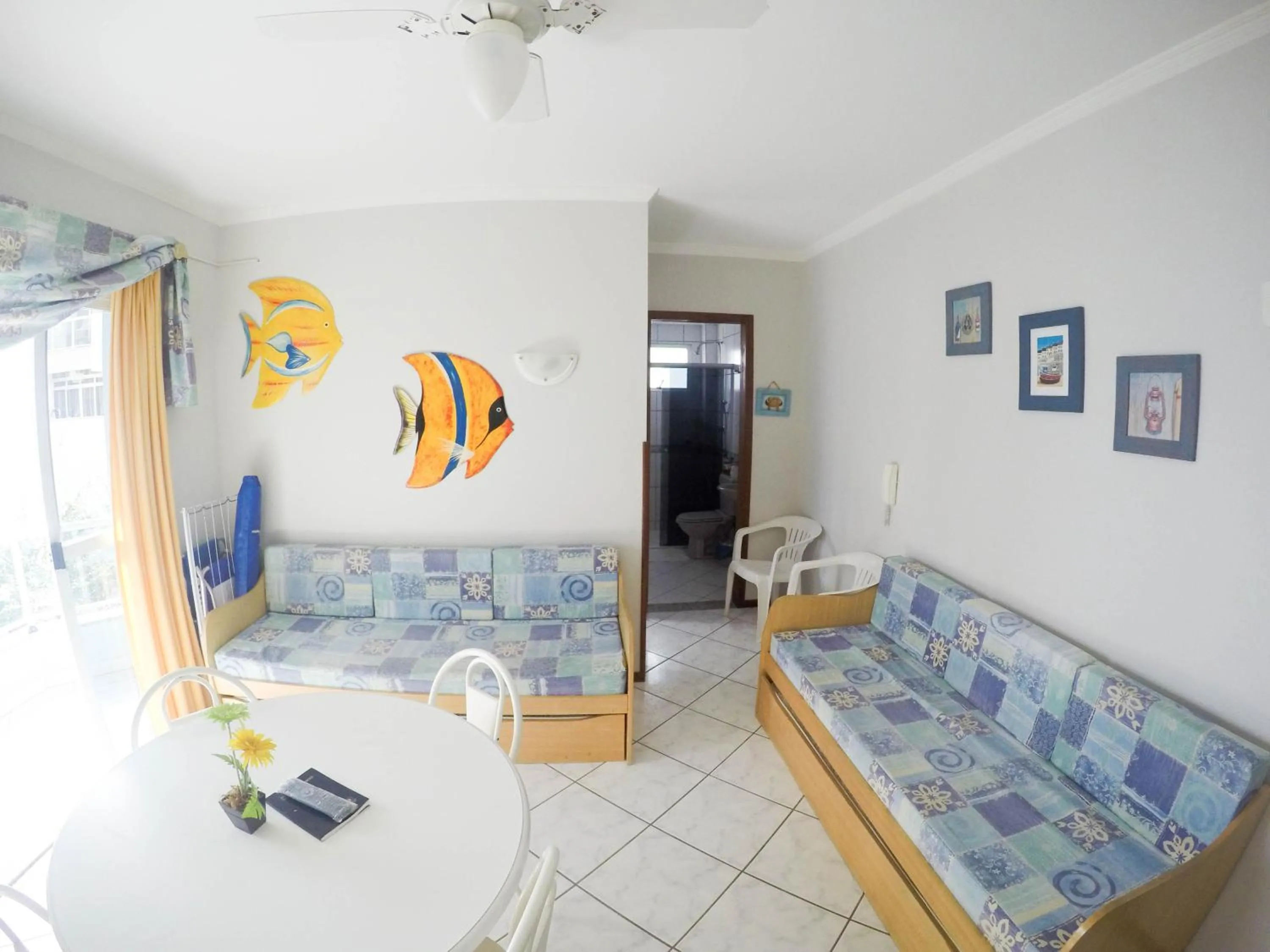 Living room in Pousada Cantinho Sonhado