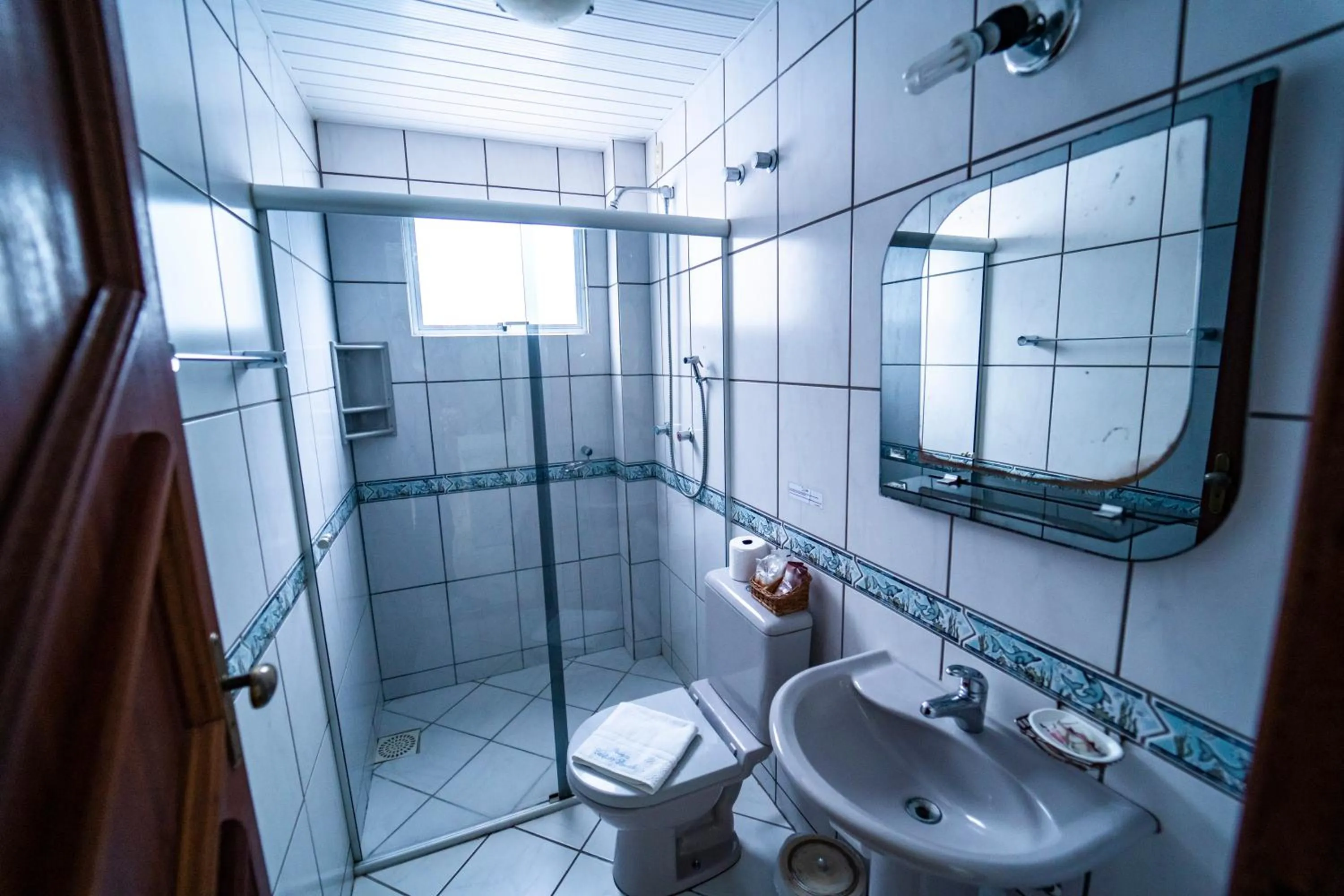 Toilet in Pousada Cantinho Sonhado