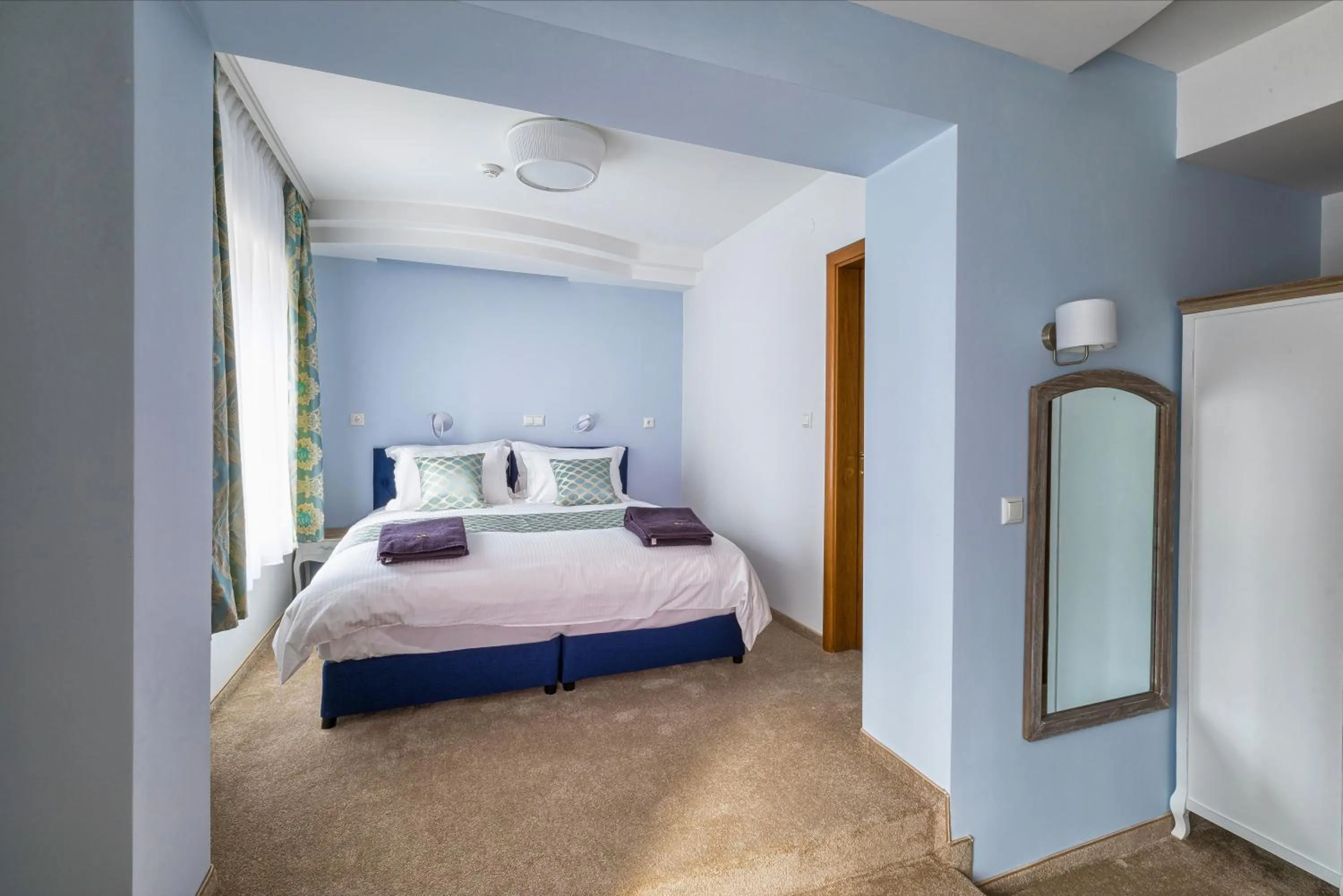 Bed in Villa Sintica