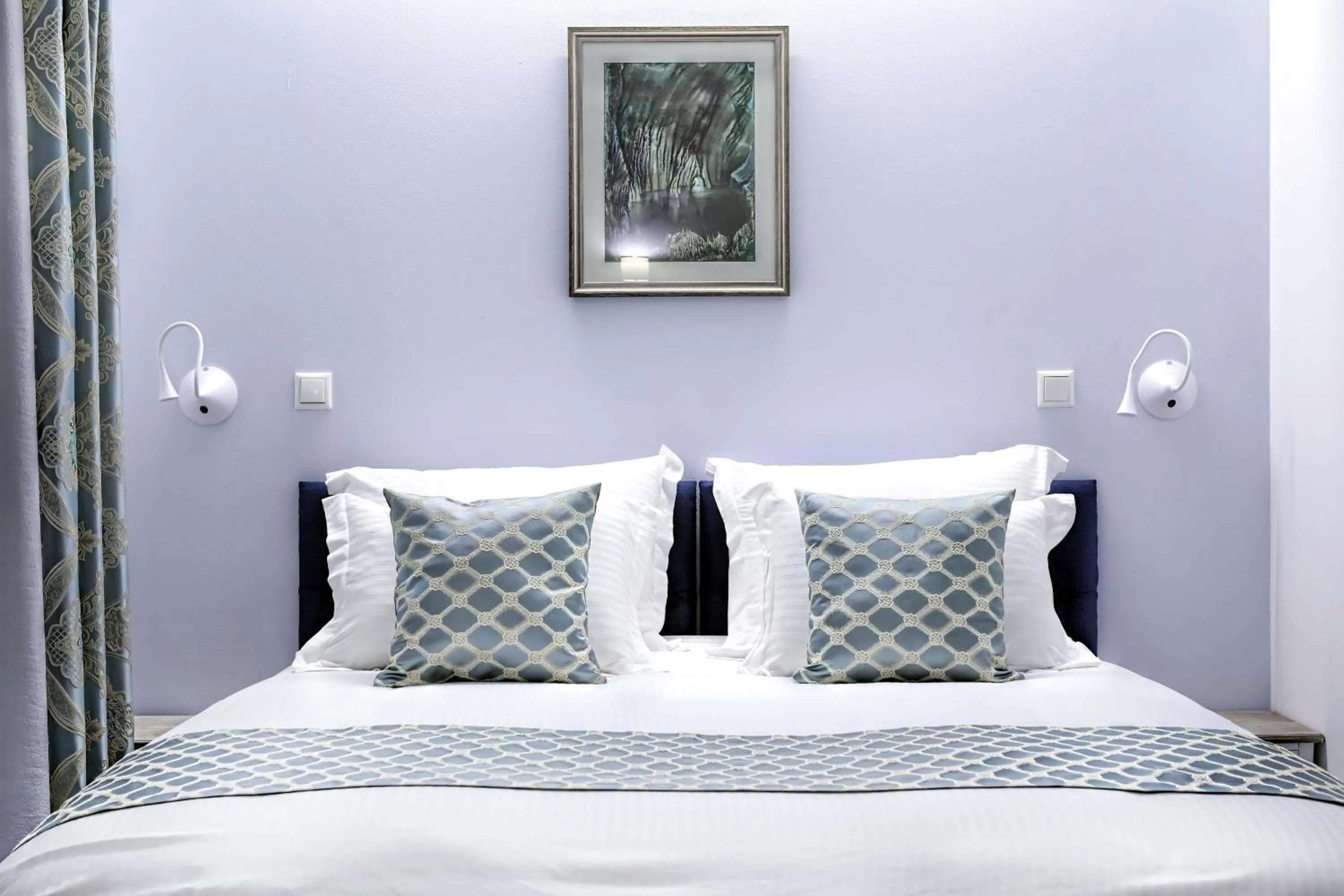 Bed in Villa Sintica