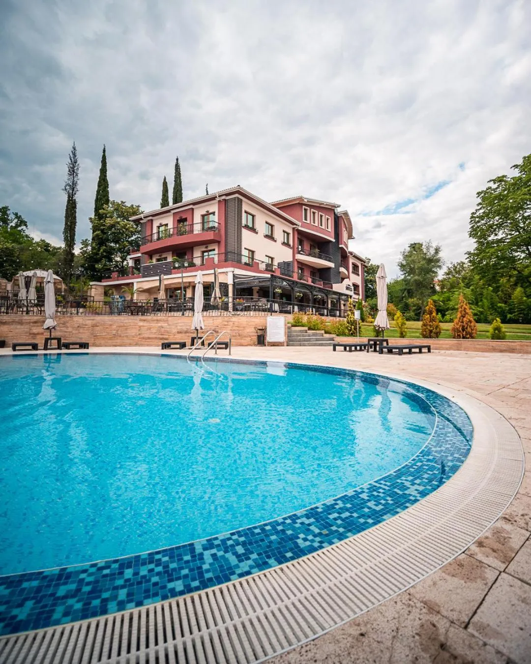Swimming pool in Villa Sintica