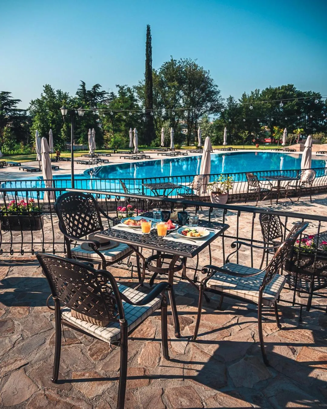 Swimming pool in Villa Sintica