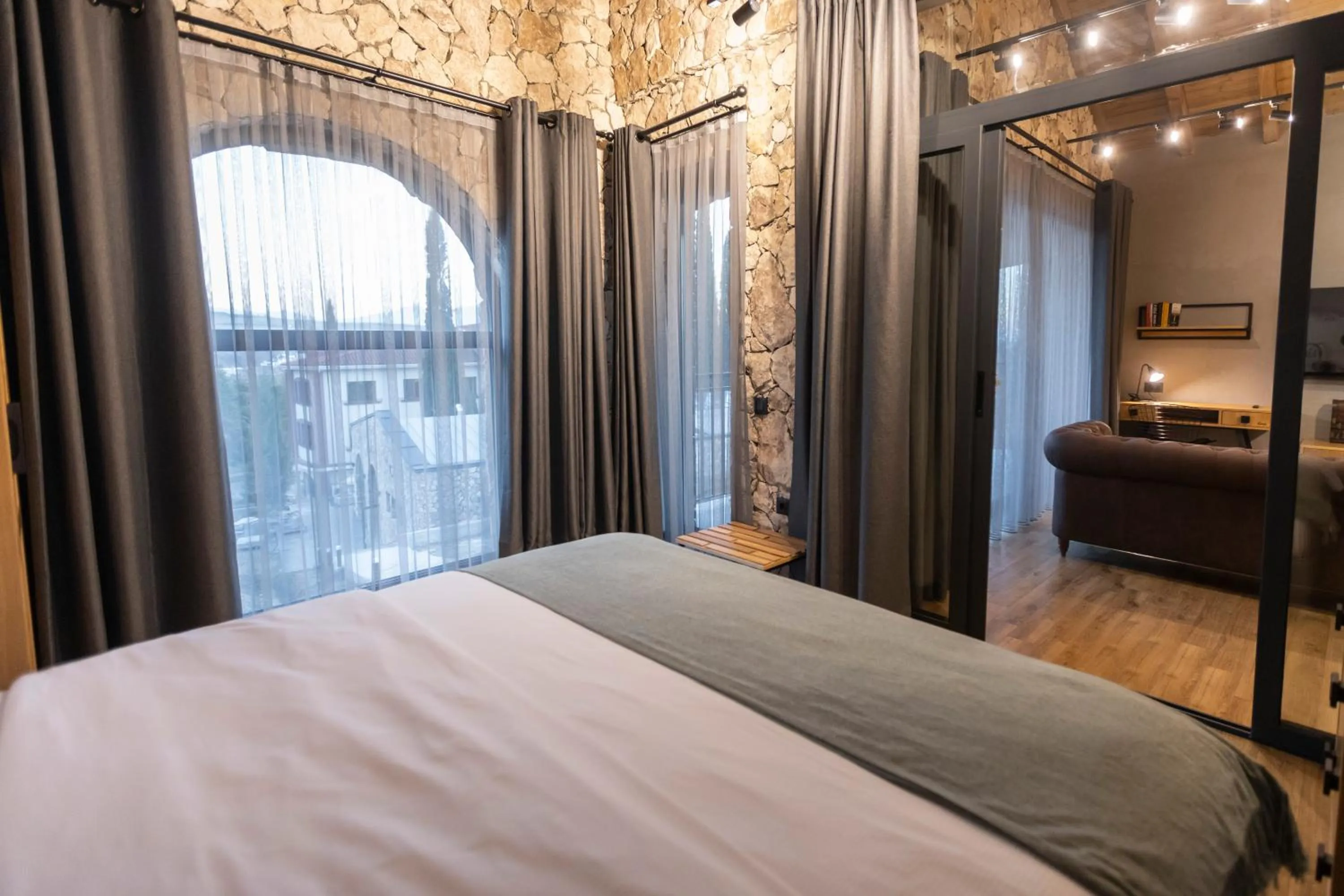 Bed in Villa Sintica