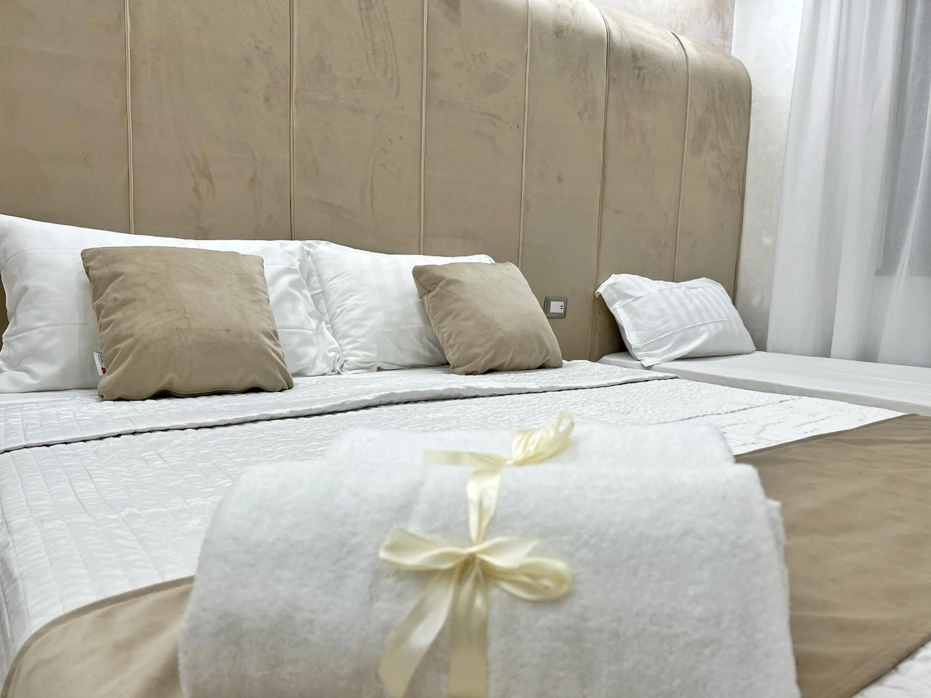 Bed in Hotel Paradiso