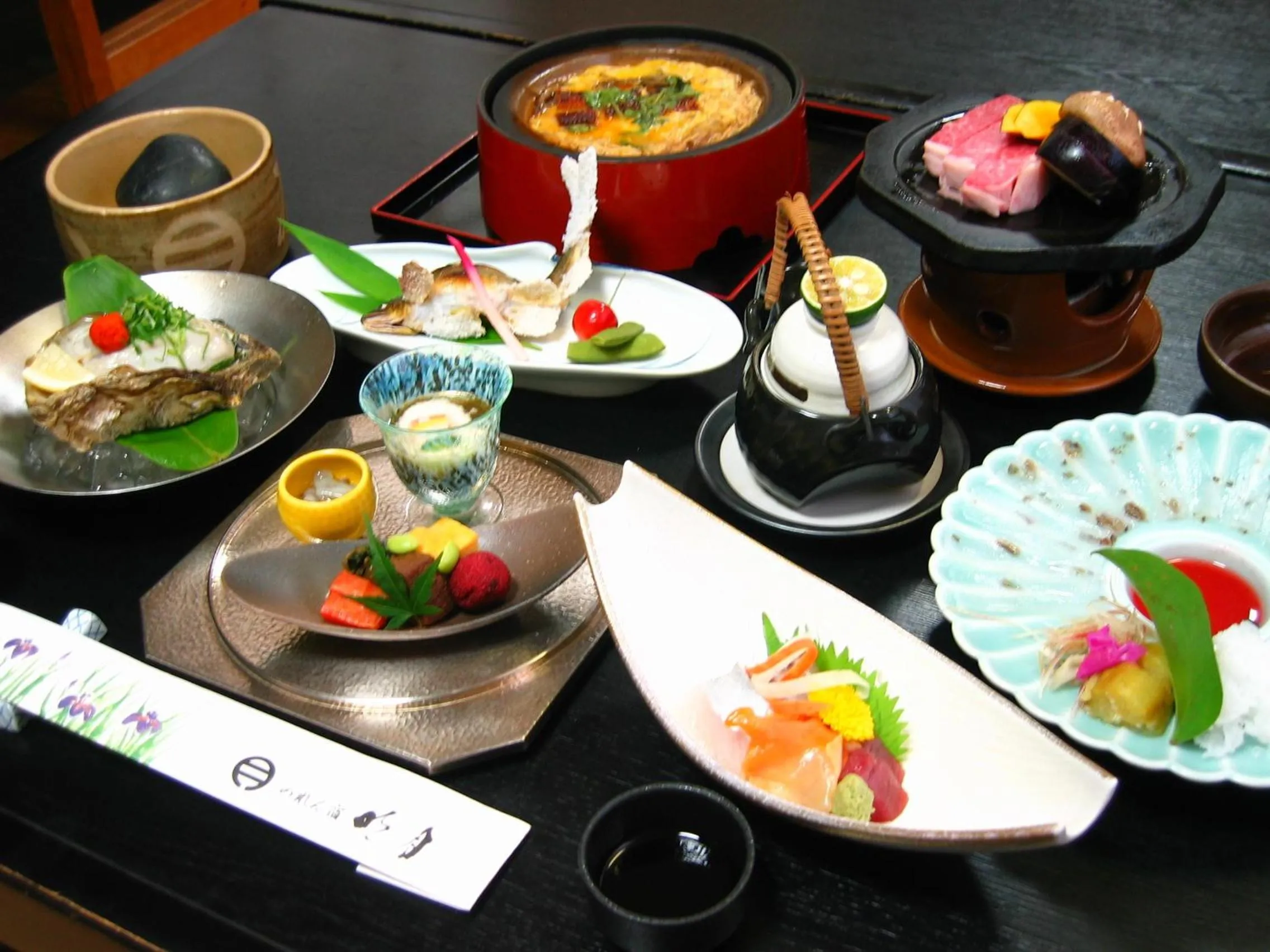 Food in Noren Yado Meigetsu