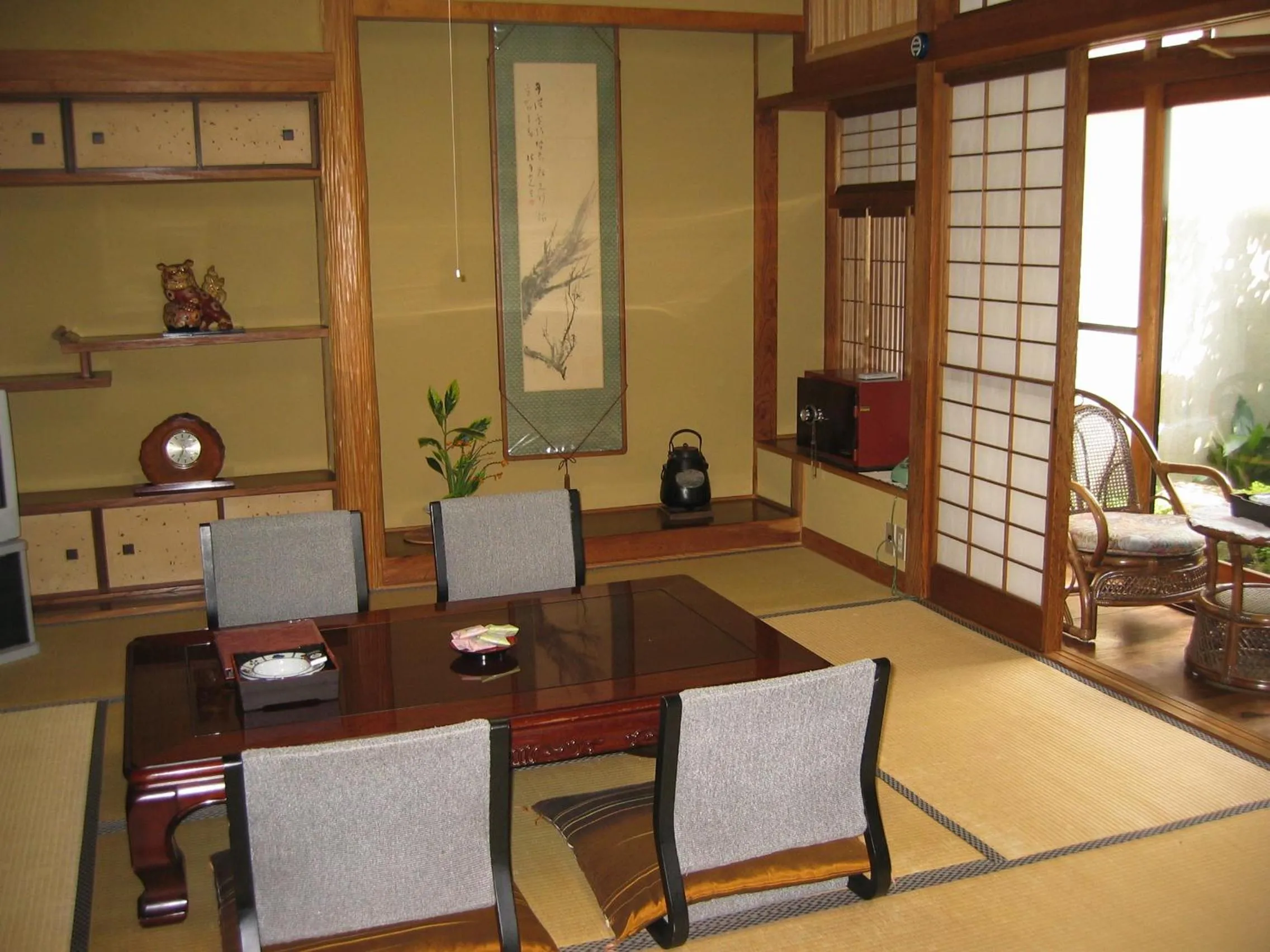 Garden view in Noren Yado Meigetsu