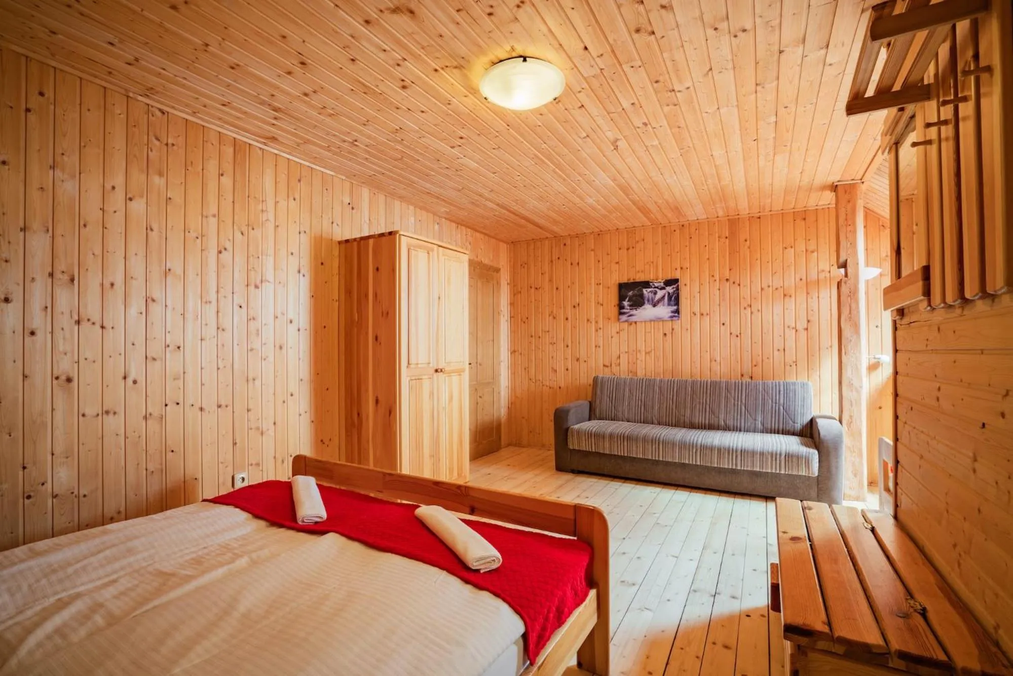 Bed in Chata Magurka